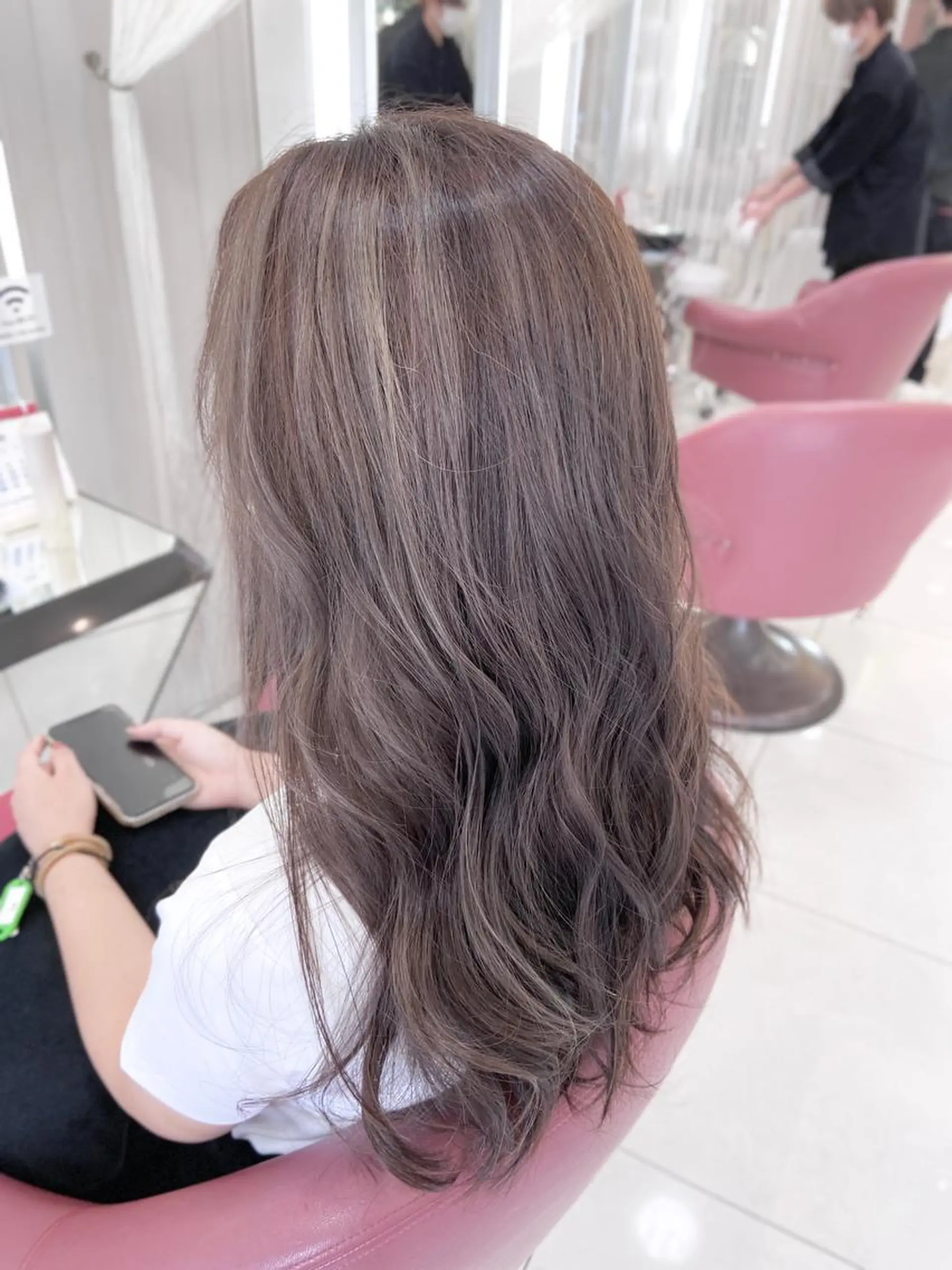 ロング カラー カット ヘアカラー トリートメント 【髪質改善×カラー】 QUALIS沓掛貴浩のヘアスタイル