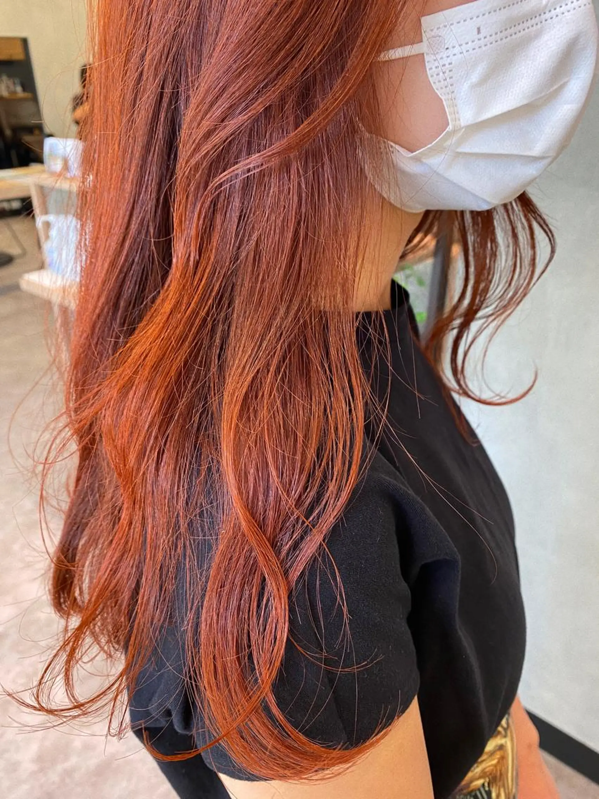 ロング カラー 🕶️佐藤 海李🐏のヘアスタイル