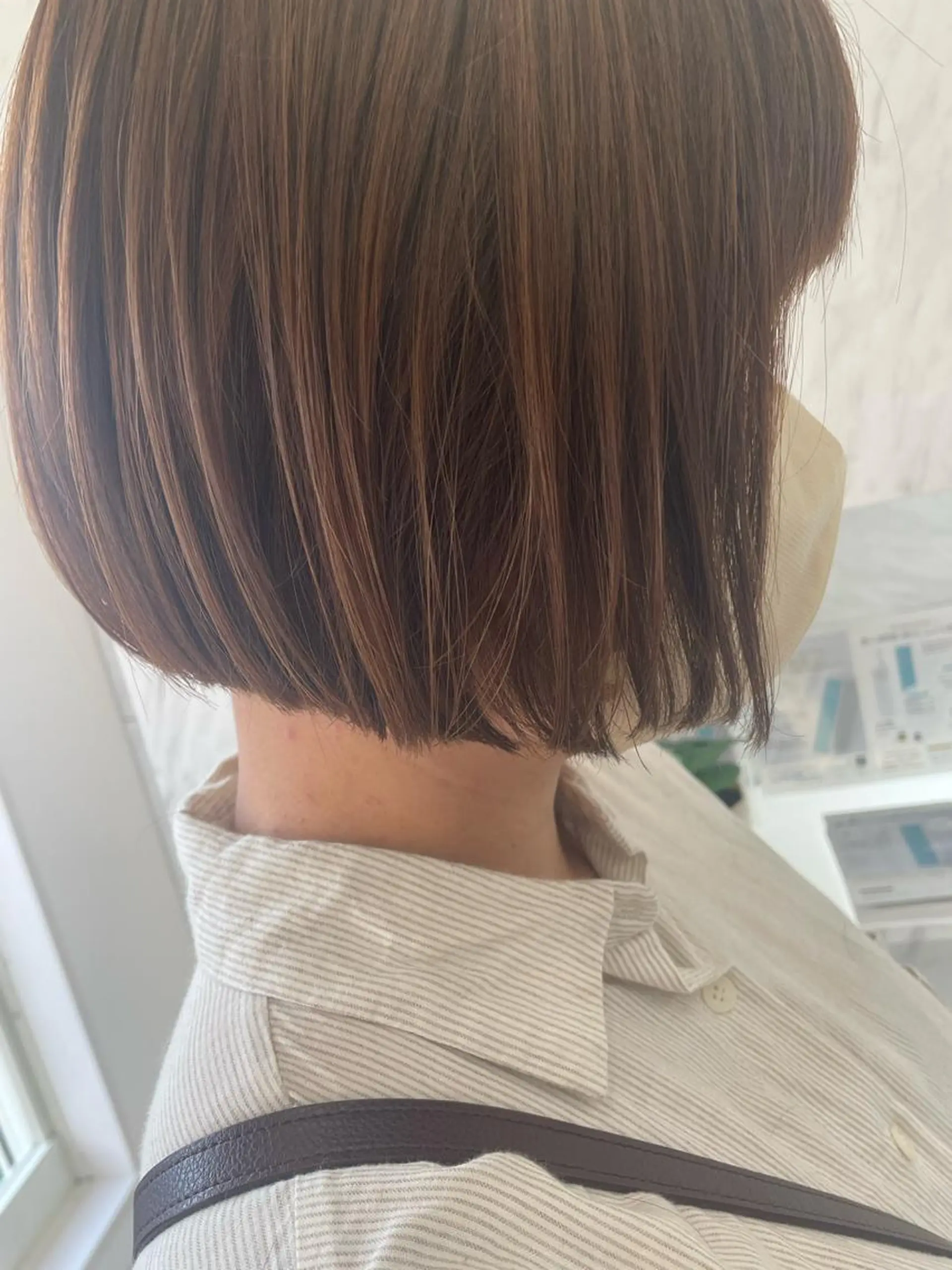 ショート ボブ HAIRMAKE age  天神西通り店所属・井上 珠葵のヘアスタイル