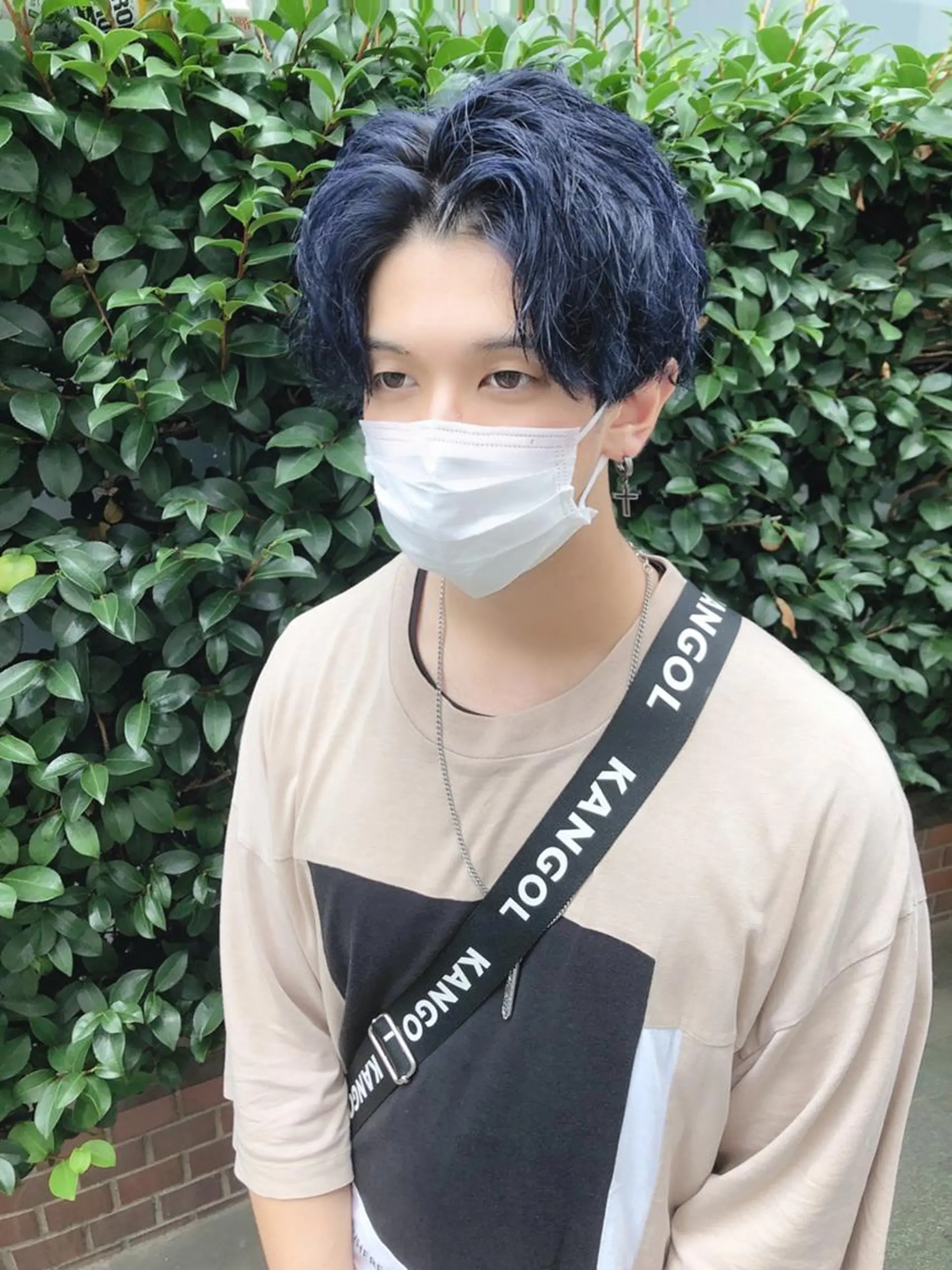 ミディアム ヘアカラー Luanaメンズ 吉田のヘアスタイル