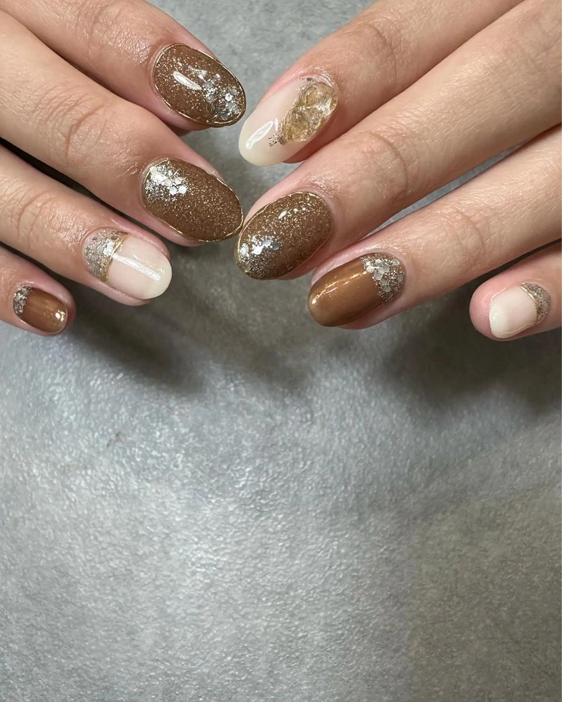 ネイル ハンドネイル フットネイル kiii.__ ✴︎*のネイルデザイン