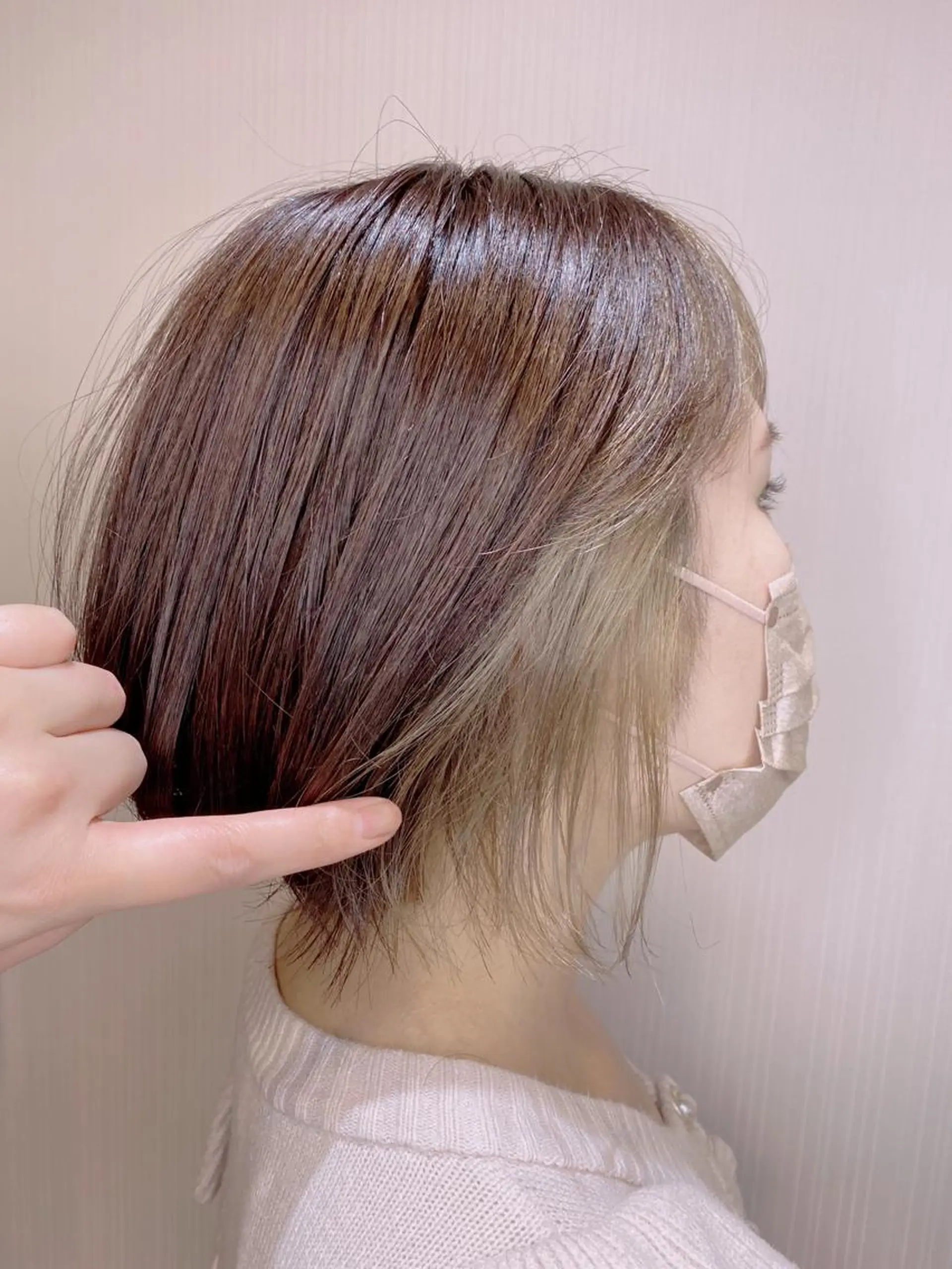 ショート サイトウ ナツキのヘアスタイル