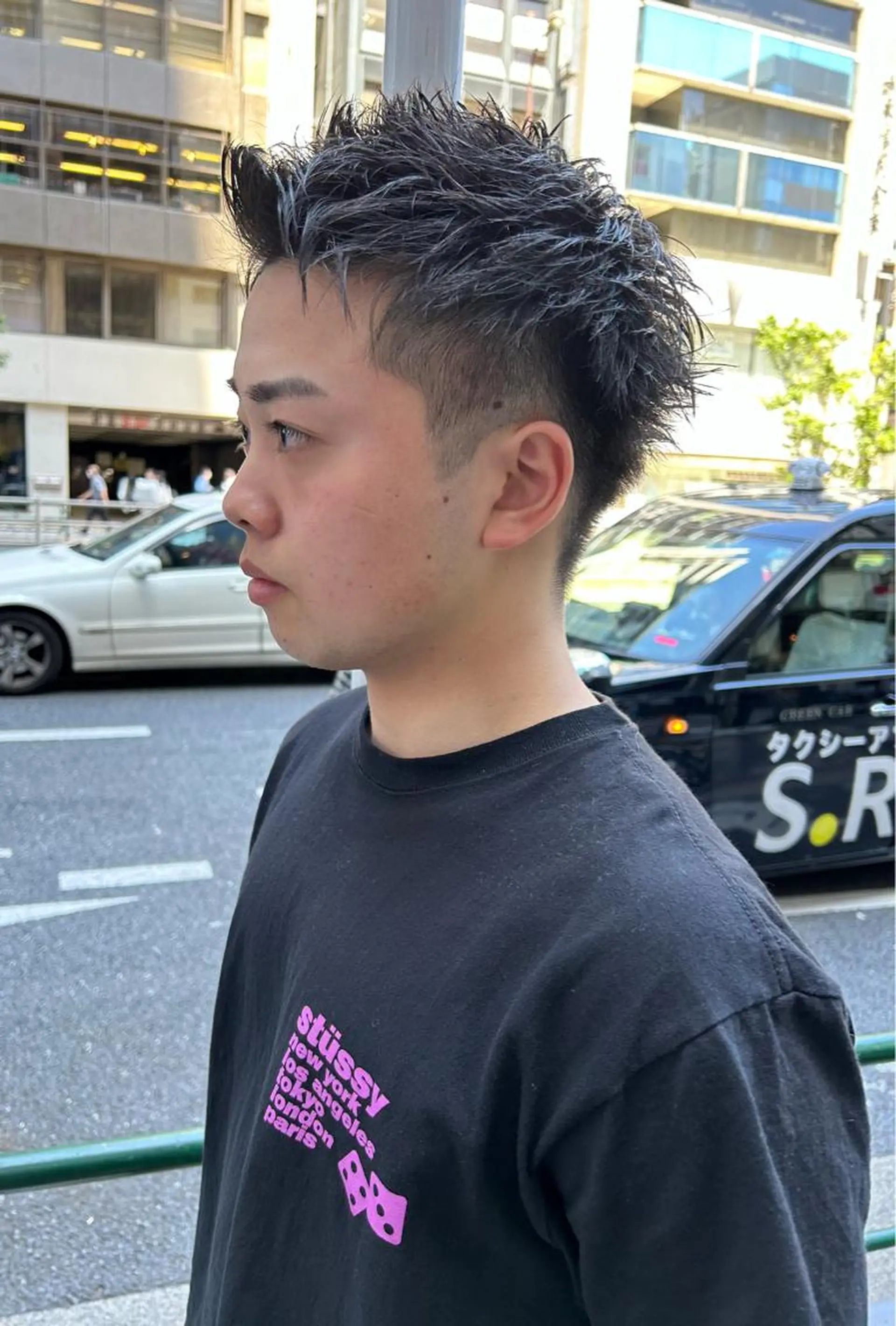 ショート メンズ メンズブリーチ メンズハイライト メンズインナーカラー メンズパーマ プードルパーマ カット charme所属・💈メンズ特化 /伊藤大輝💈のヘアスタイル