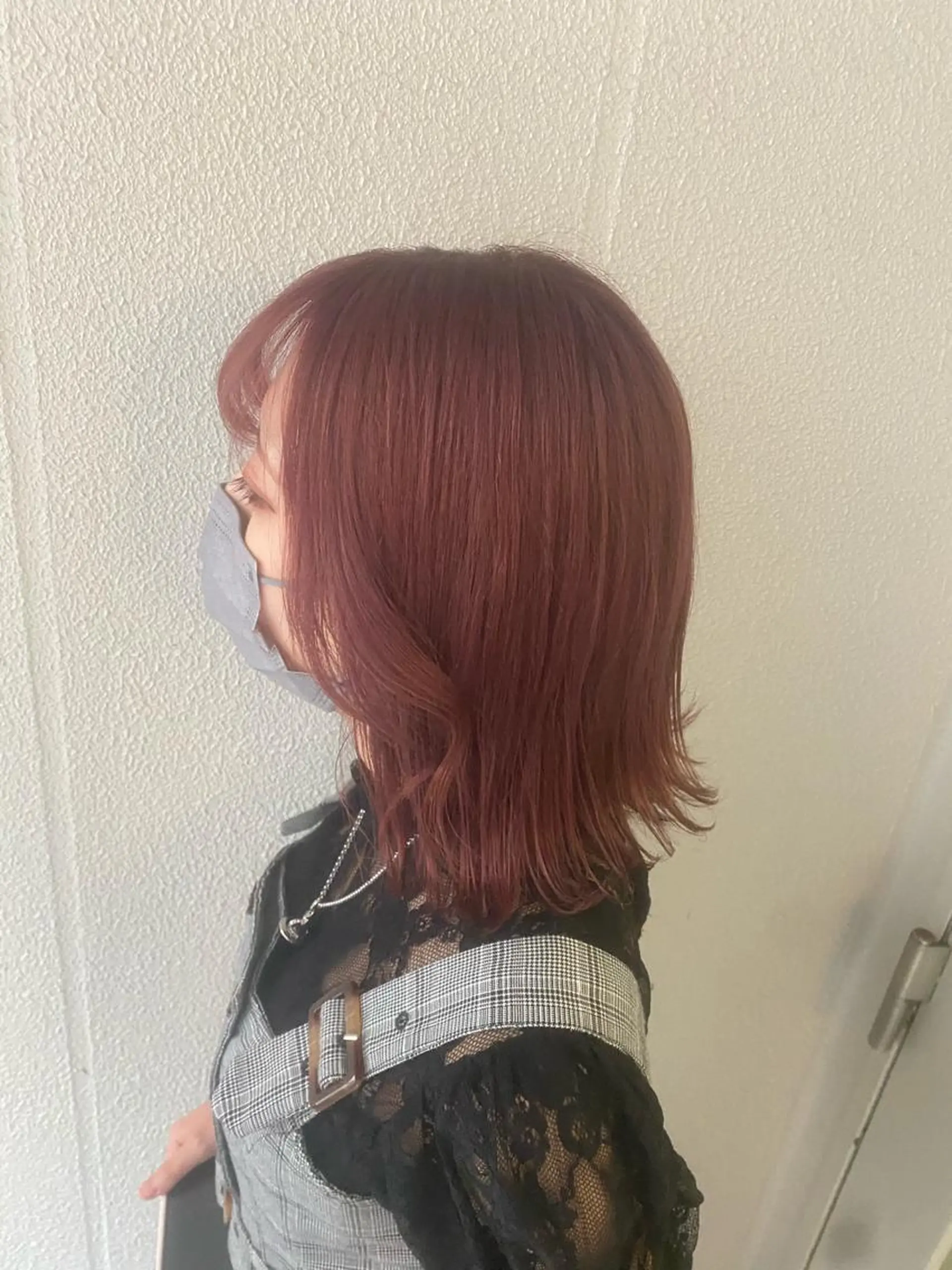 ミディアム カラー ヘアアレンジ 加藤 愛実のヘアスタイル