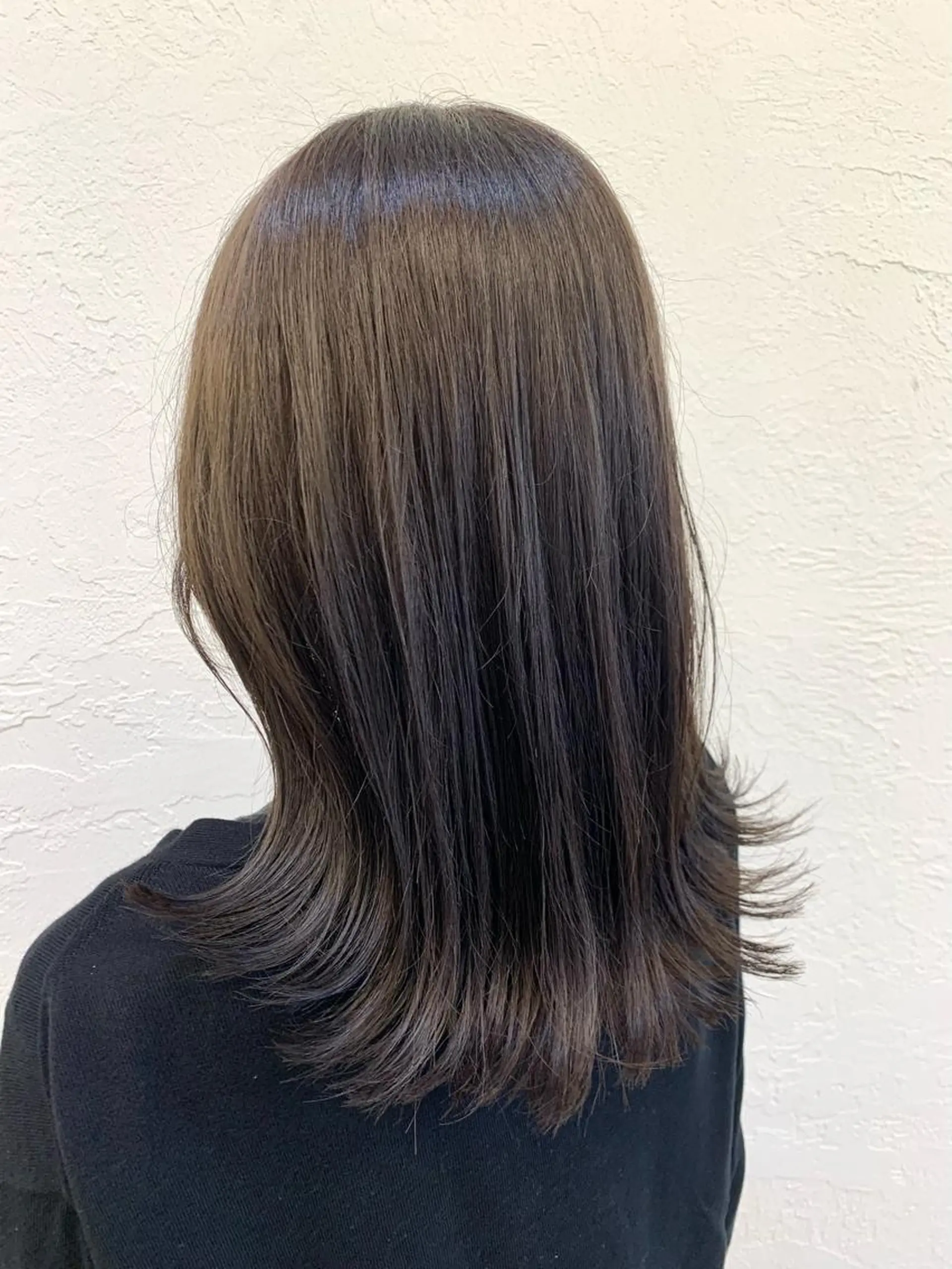 ミディアム カラー カット ヘアカラー トリートメント ヘアセット レイヤー/透明感 🍃鈴木裕介のヘアスタイル
