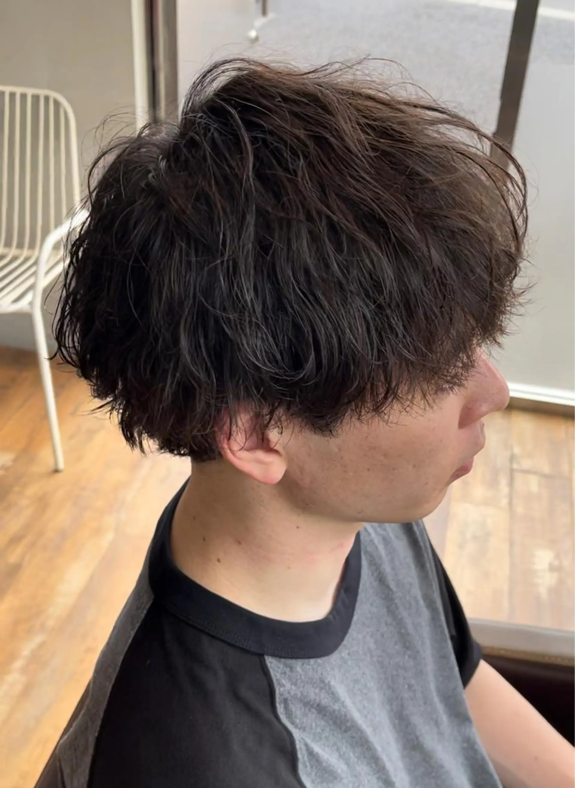 パーマ メンズ メンズパーマ 波巻きパーマ カット パーマ CUORE HAIR ange水戸所属・🌟パーマリスト 鈴木雄大🌟のヘアスタイル
