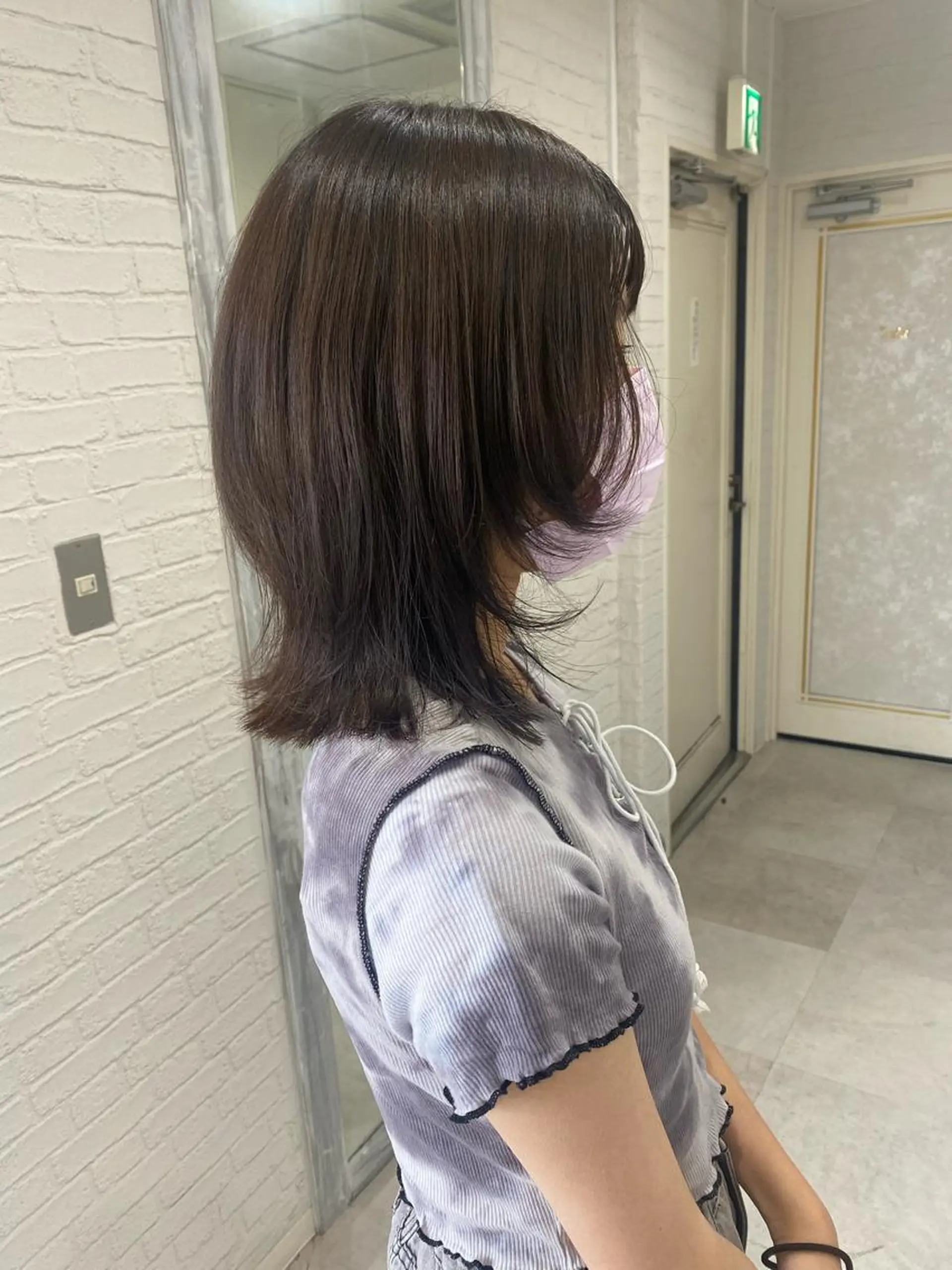 ミディアム Rubik's茶屋町 MARINのヘアスタイル