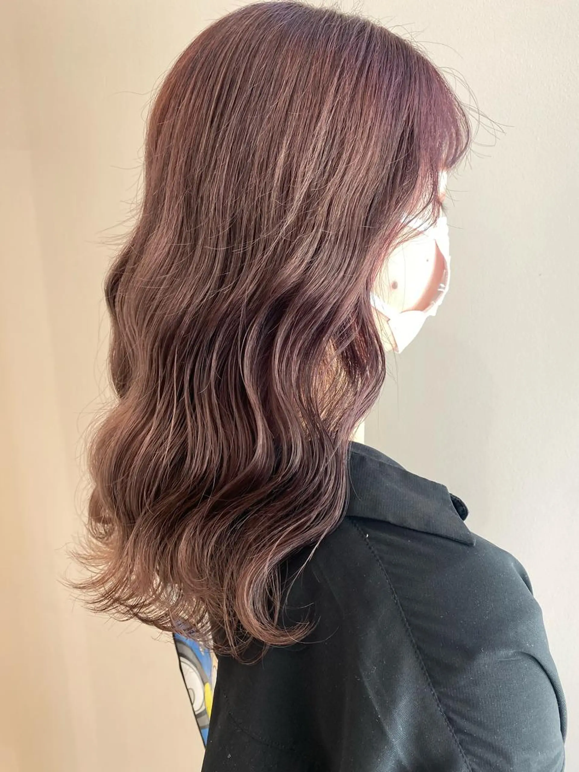 セミロング カラー カット ヘアカラー ハイトーン/ウルフ /レイヤー/坂野幸伸のヘアスタイル