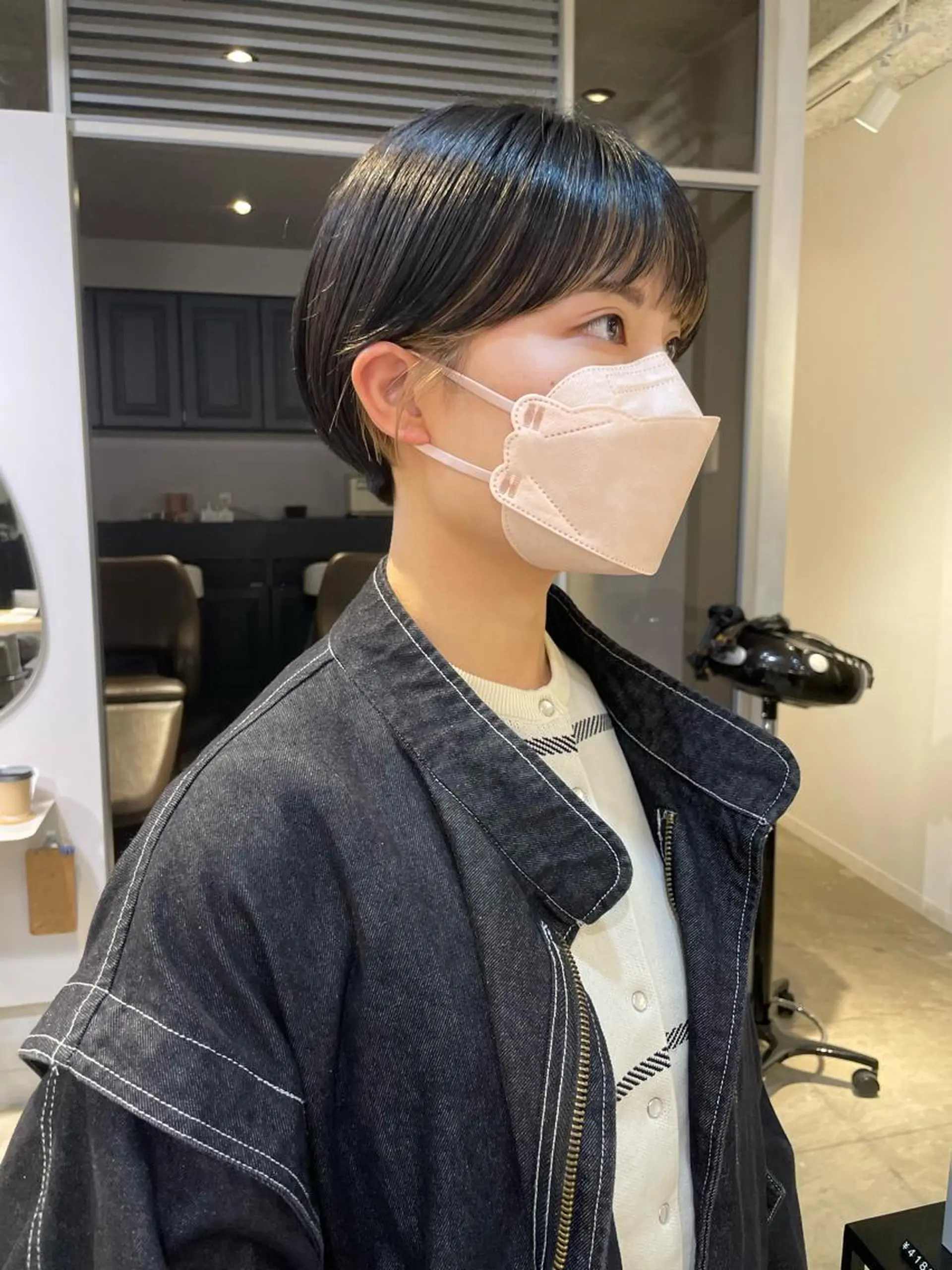 ショート ショートヘア 斉藤 瑞恵のヘアスタイル