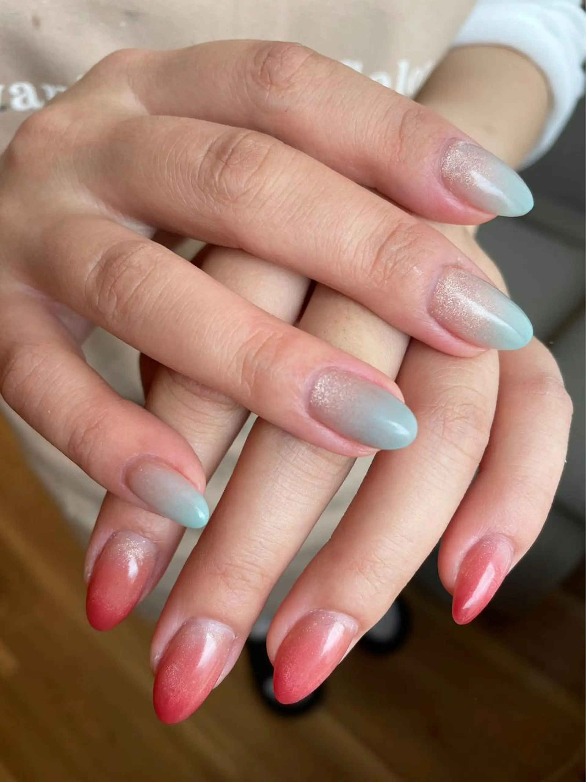 ネイル グラデーション ハンドネイル Vanilla Nail Salonのネイルデザイン