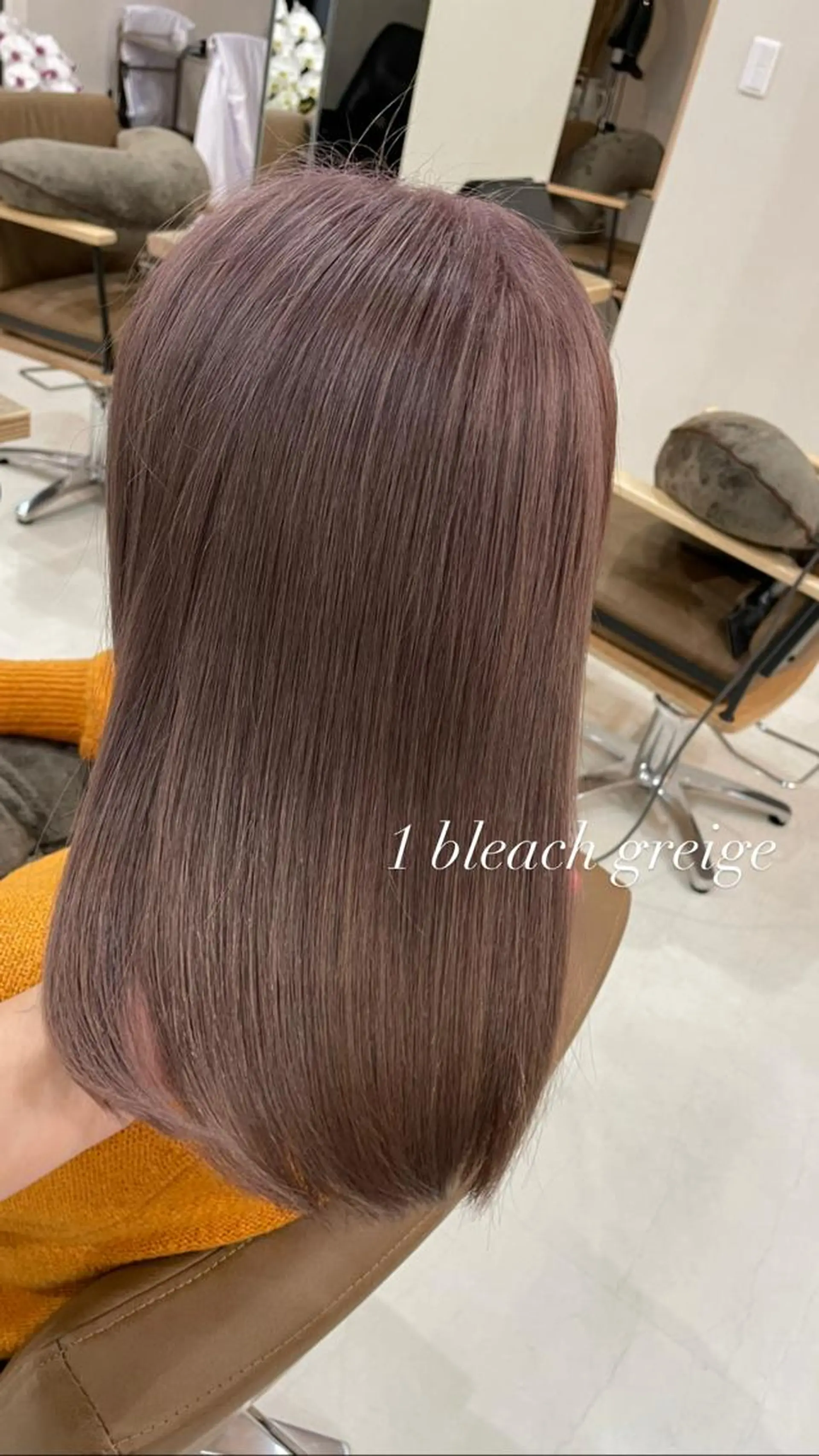 セミロング ヘアカラー アルーナビューティデザイン所属・鈴木 妃帆未のヘアスタイル