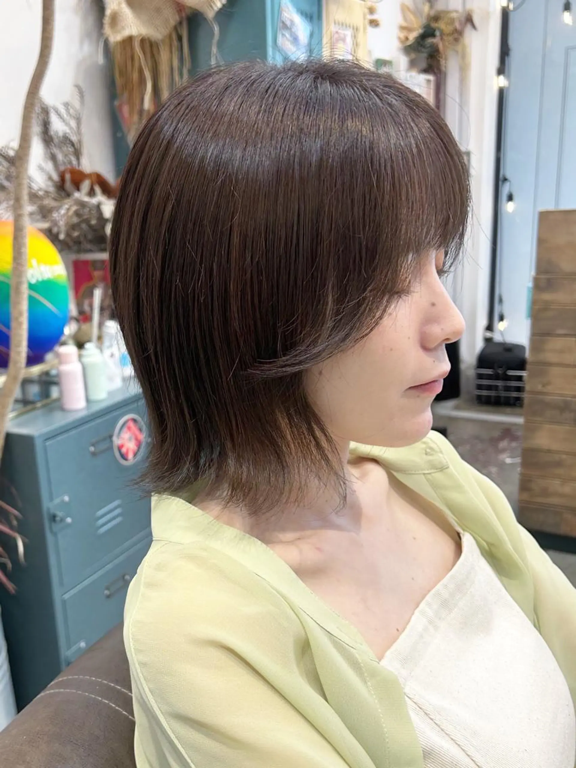 ミディアム カット ヘアカラー volta∞knot【ボルタノット】所属・topstylist 満足度⭐️堀川星哉のヘアスタイル