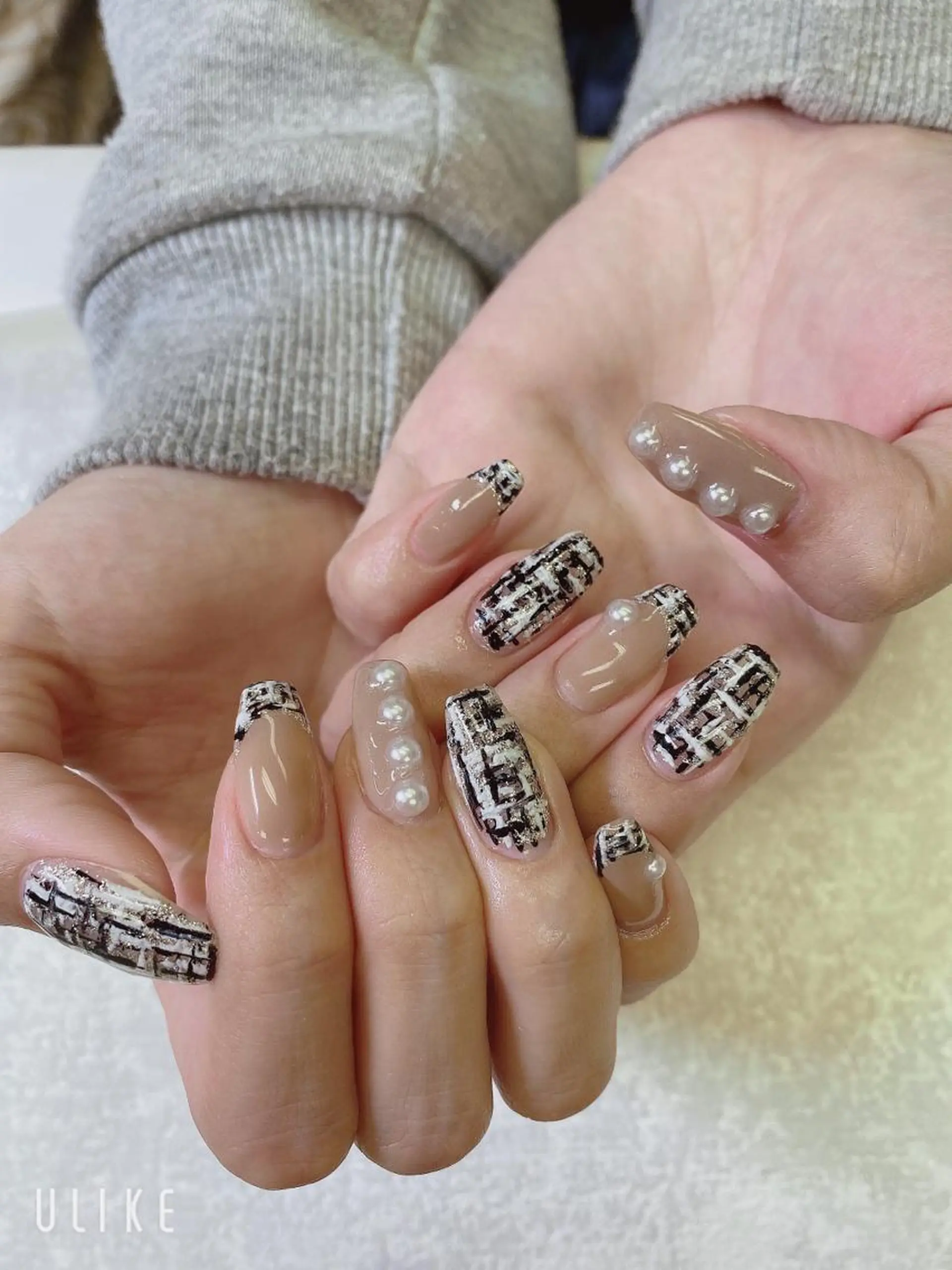 ミディアム ハンドネイル JNA認定講師🌸 RIEのネイルデザイン