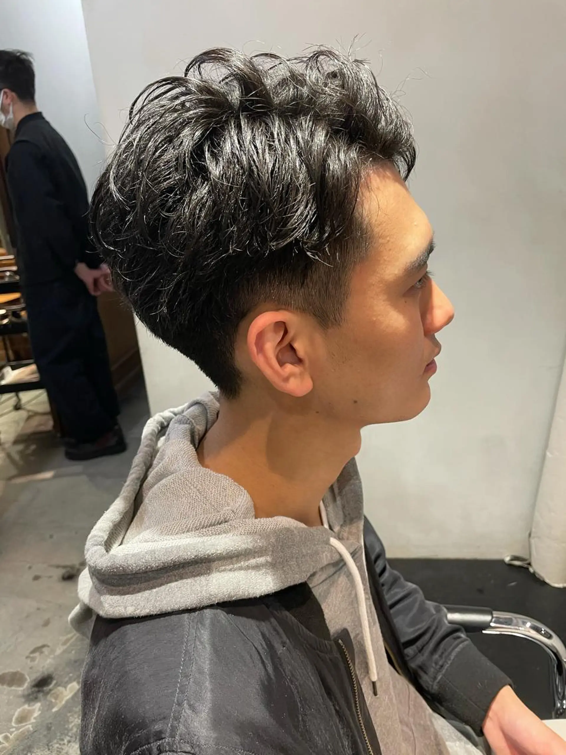 ショート メンズ メンズパーマ メンズ特化ryoのヘアスタイル