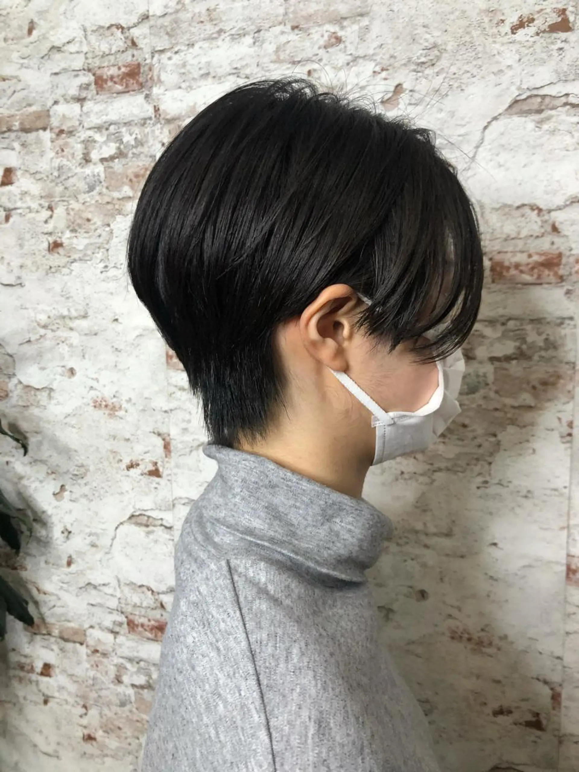 ショート パーソナルカラー 藤本夢のヘアスタイル
