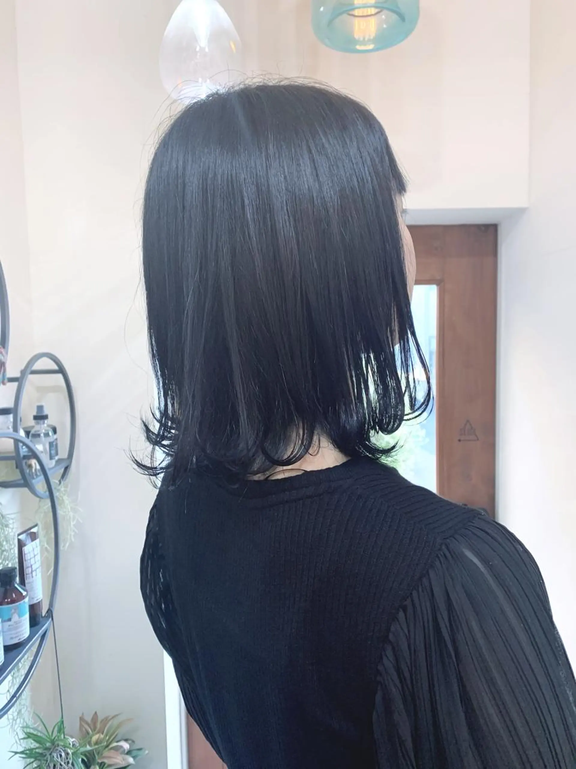 ミディアム カラー おおたけ あゆみのヘアスタイル