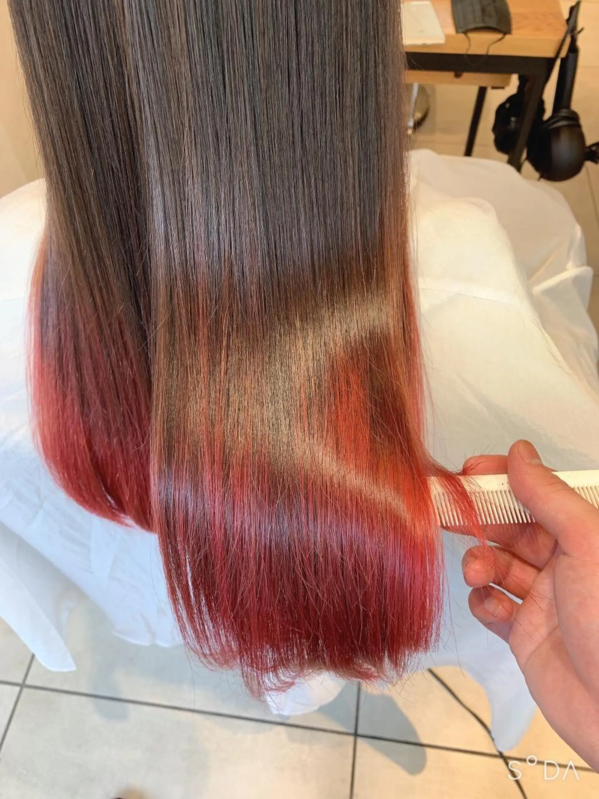 ロング 🌿earth亀有店 【緑髪のノブ】🌿のヘアスタイル