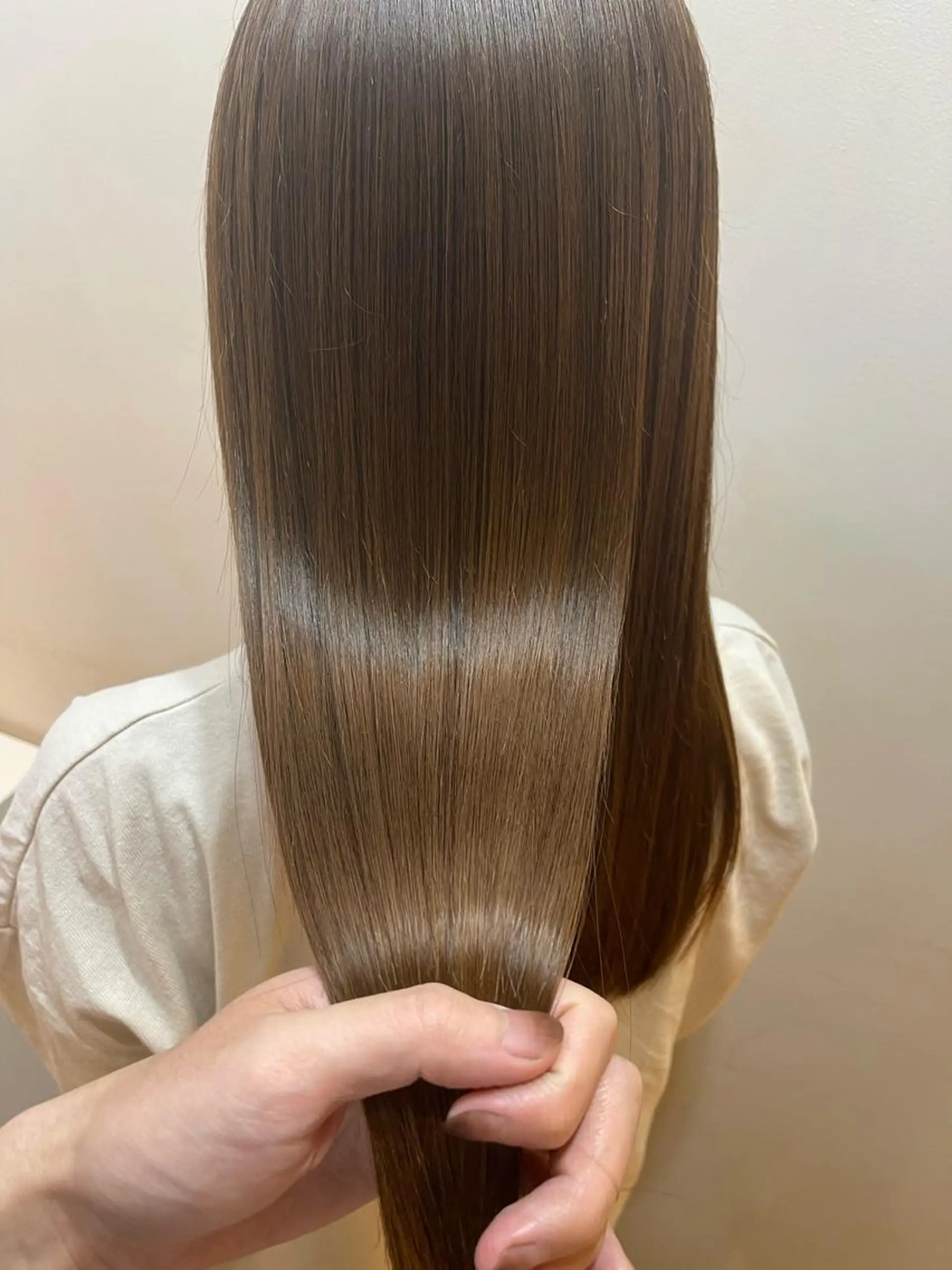 ロング カラー カット ヘアカラー 縮毛矯正 トリートメント シンタニ ナオトのヘアスタイル