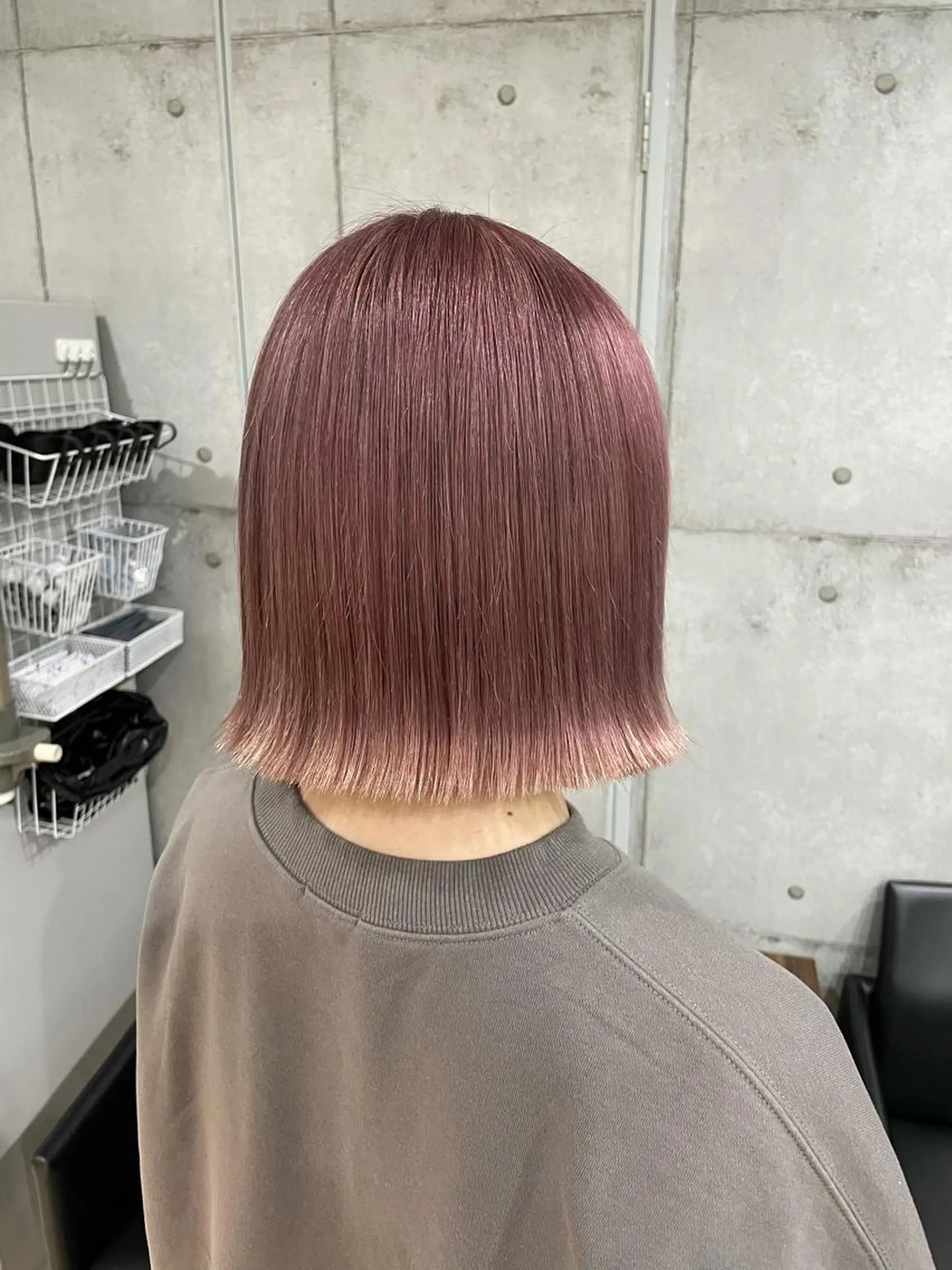 カラー ラベンダーカラー ピンクカラー ピンクラベンダー ヘアカラー ヘアセット オオカワユウキ 🎀newi池袋のヘアスタイル