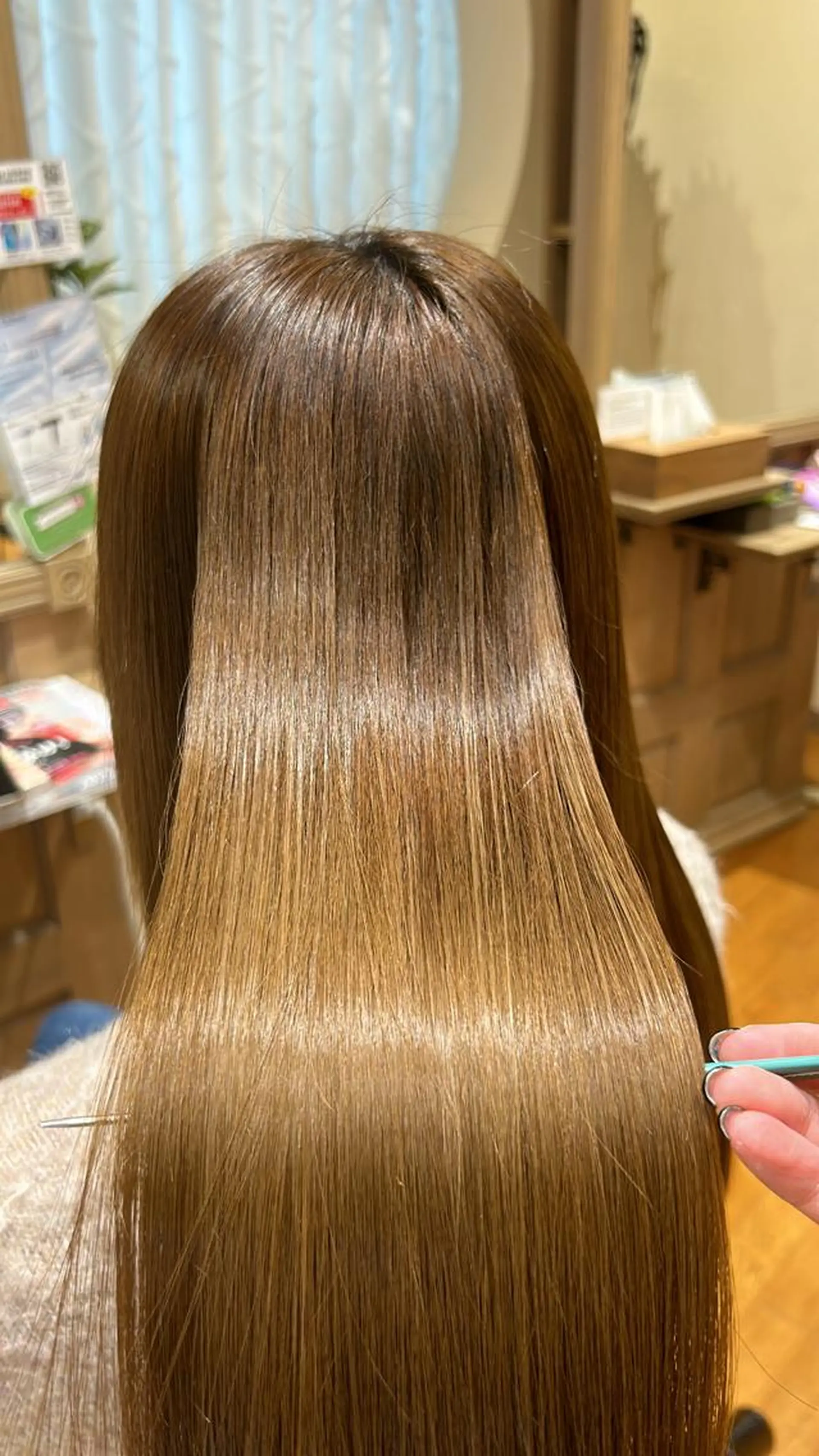 ロング 髪質改善 トリートメント 津田 七美希のヘアスタイル