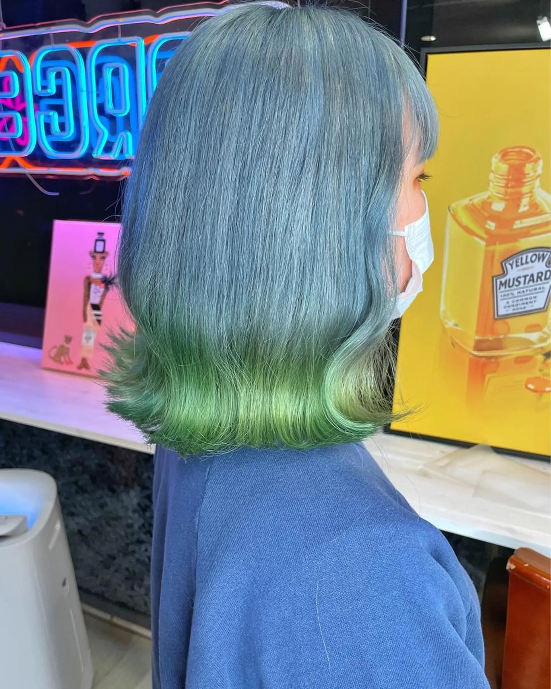 ミディアム カラー ヘアカラー force  hair所属・🫧富田 苑実🫧のヘアスタイル