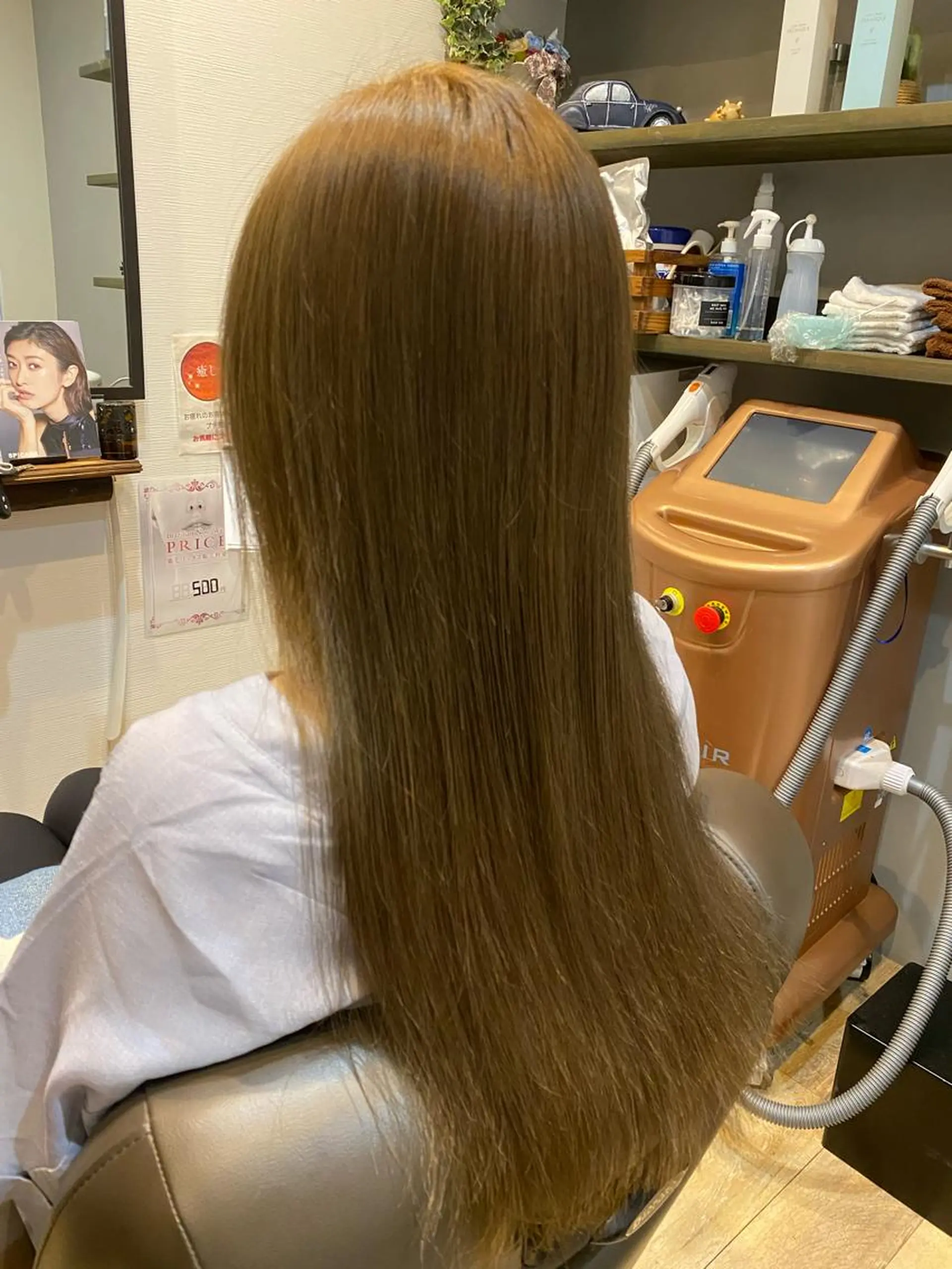 カラー アッシュ RIRŪA所属・プルシールエクステ ちゃきのヘアスタイル