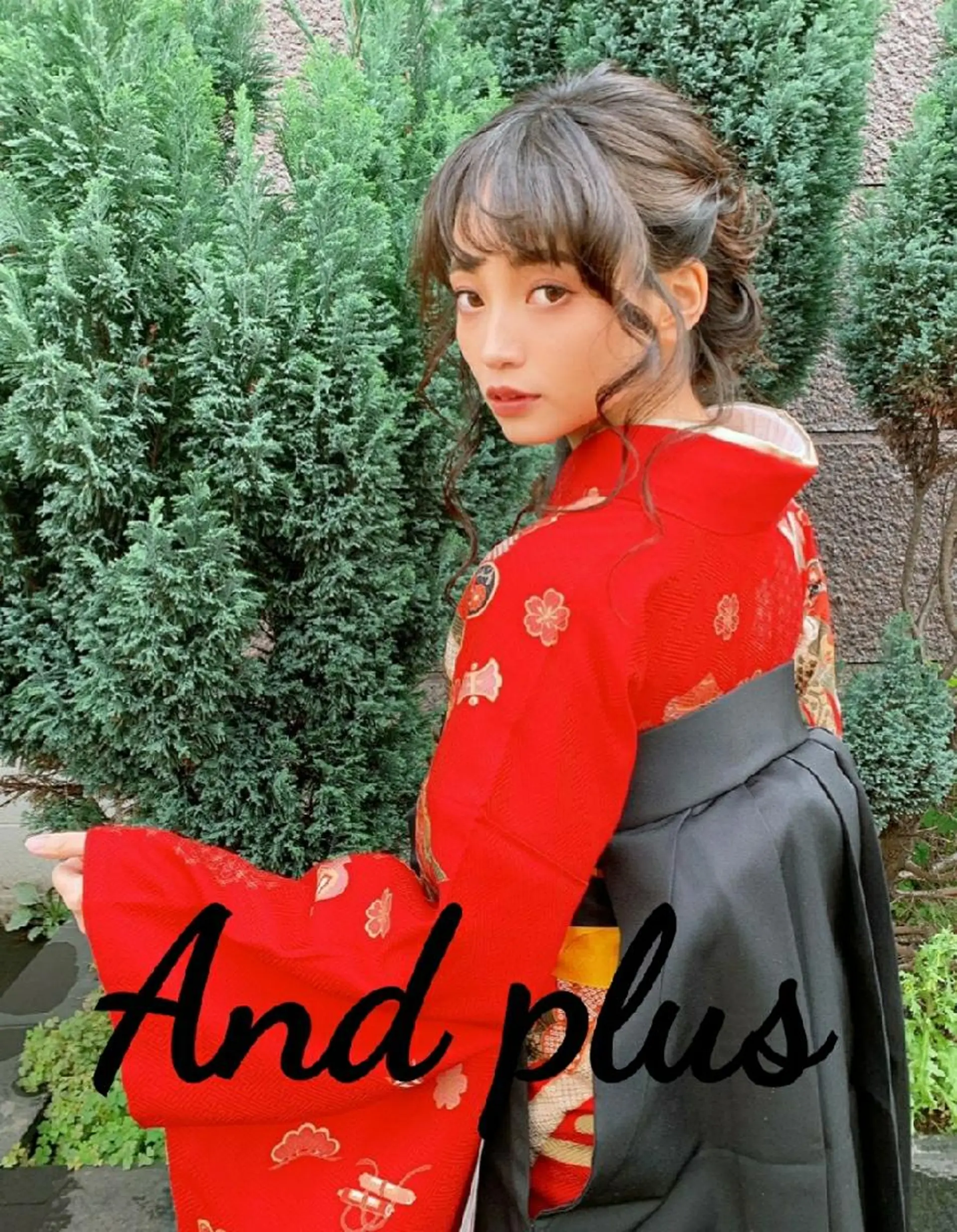 ヘアアレンジ セミロング 着付け Andplus所属・堤 今日子のその他イメージ