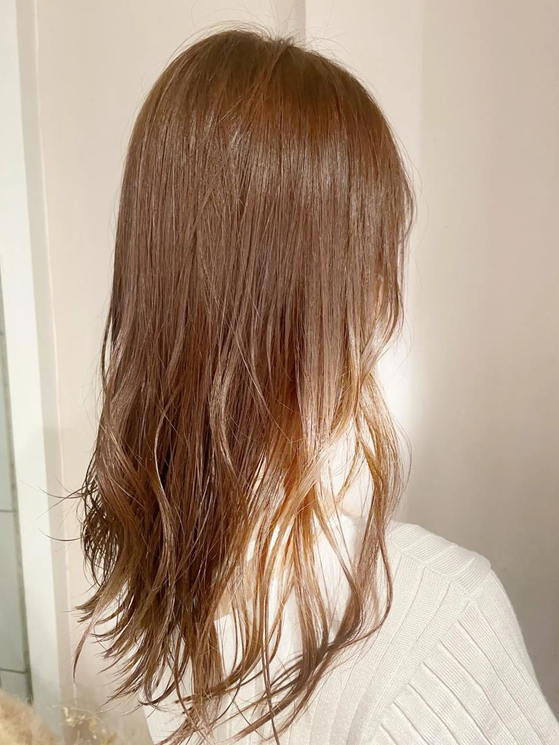 セミロング カット ヘアカラー トリートメント ★糀谷 敬大のヘアスタイル