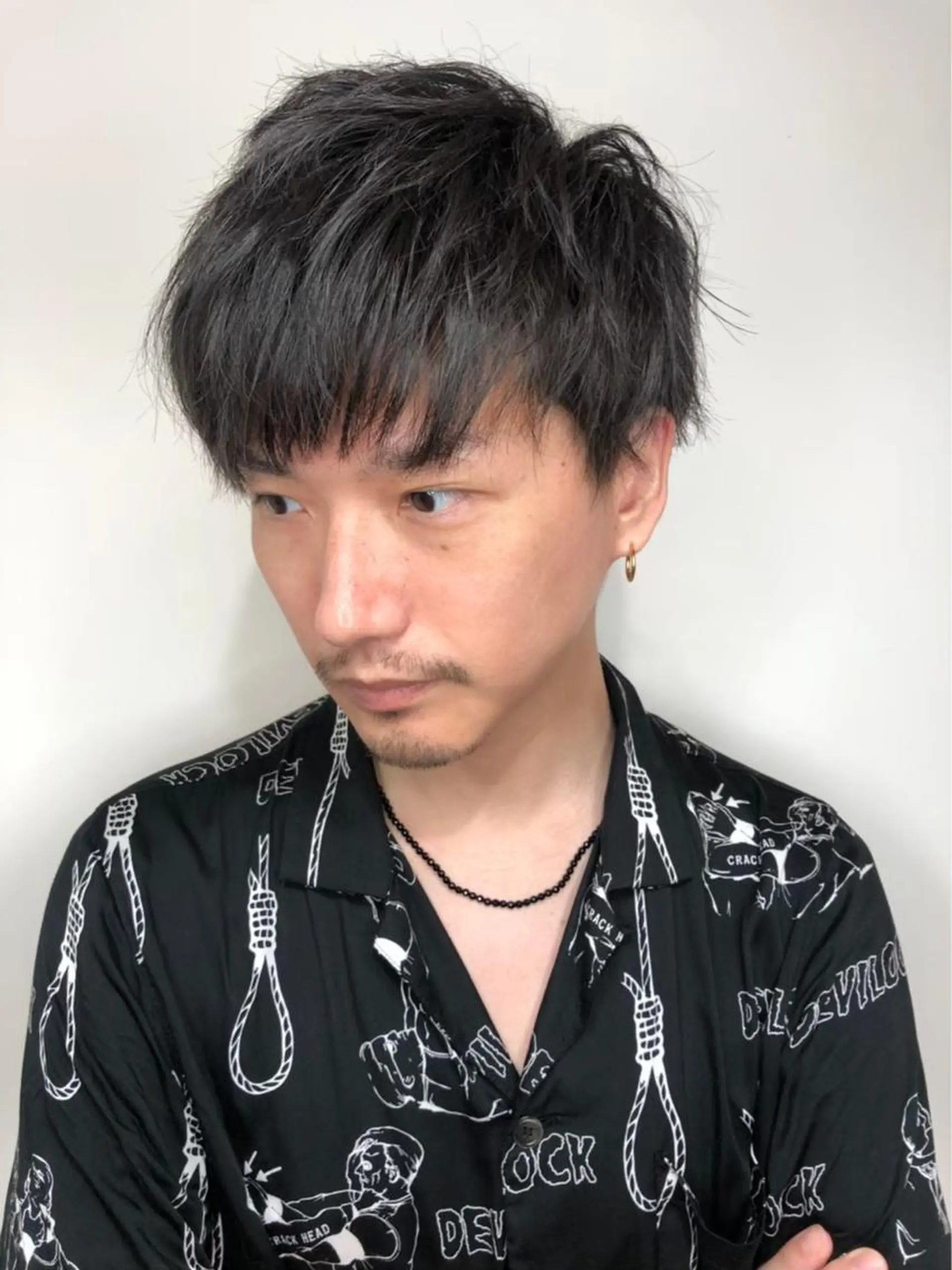 ショート メンズ マッシュ 小川 美奈のヘアスタイル