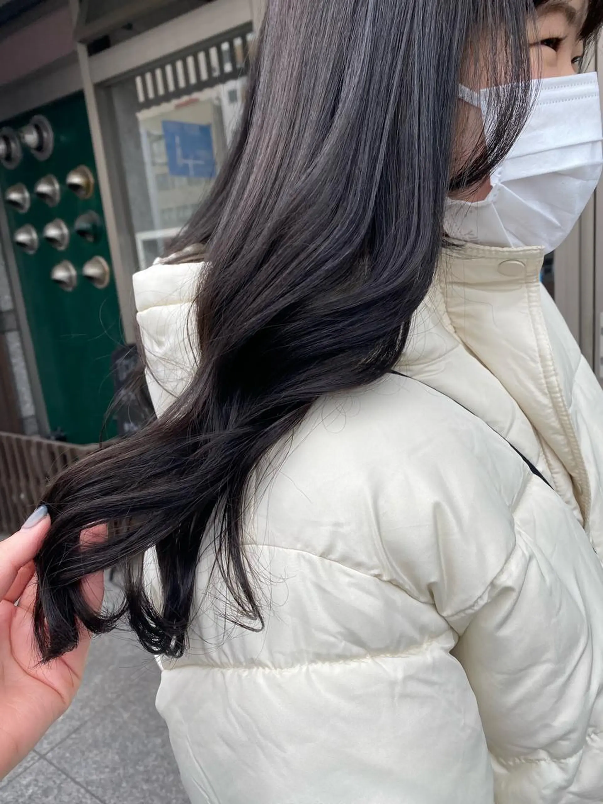 ロング カラー 透明感カラー グレージュ カット ヘアカラー トリートメント ｲﾁｶﾜ ﾐｵ/ minim hairのヘアスタイル