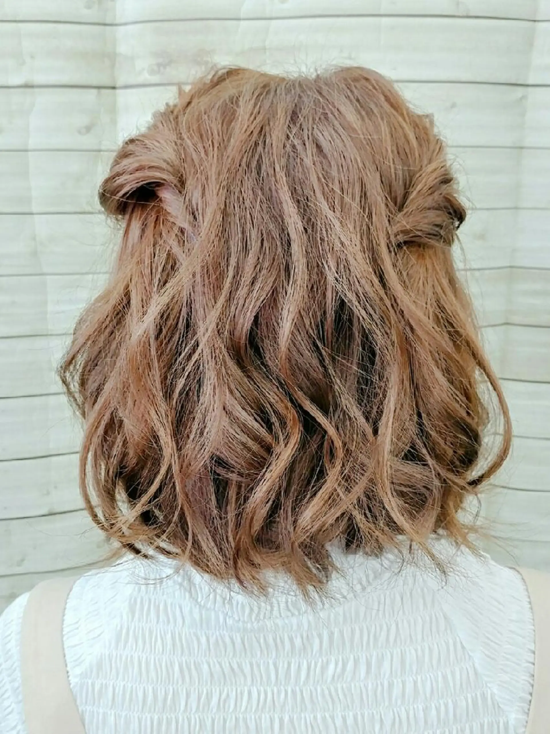 ミディアム ヘアセット カット&セット専門店　Latte(ラテ)所属・HORI 　tのヘアスタイル