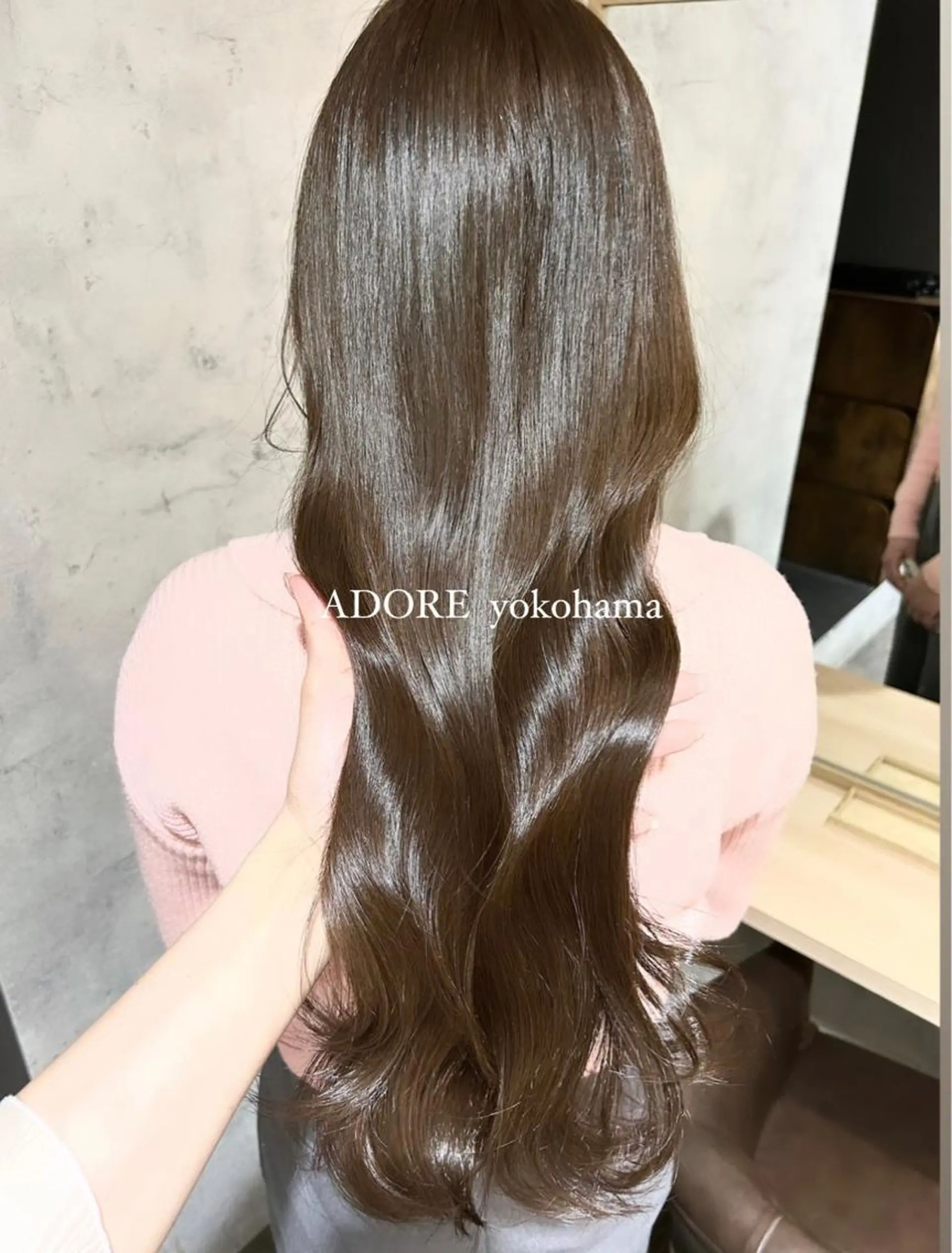 セミロング カラー カット ヘアカラー トリートメント 🎀髪質改善・艶髪カ ラー🎀YUMEKAのヘアスタイル