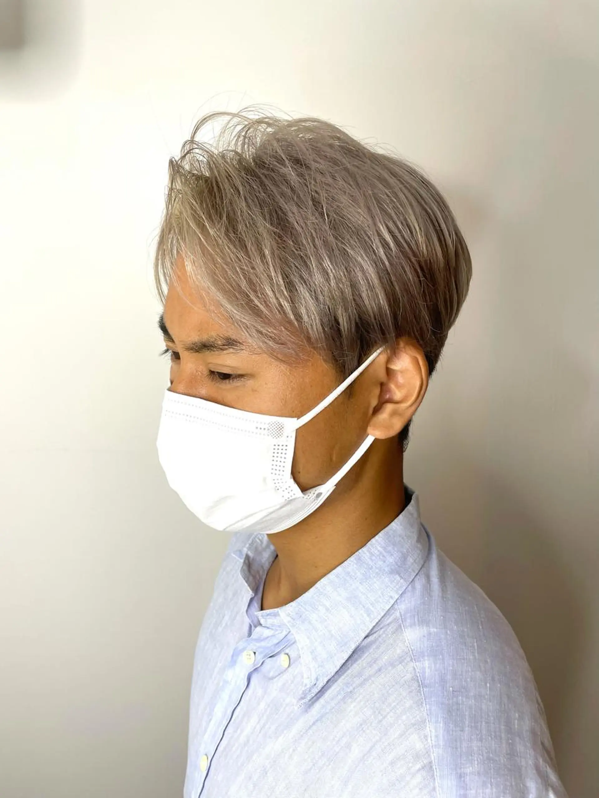 ミディアム 渋谷 ミモザワークス タニグチヨシユキのヘアスタイル