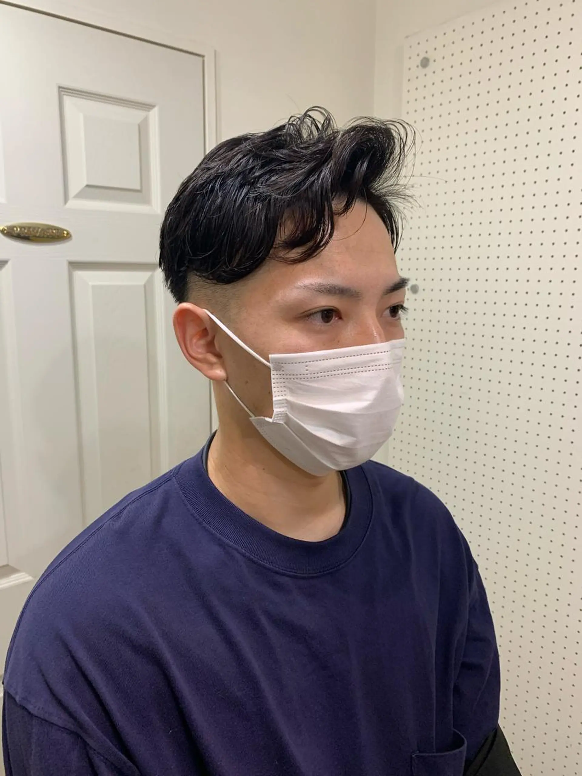 パーマ メンズ カット パーマ スパイキーショート/ メンズヘア/hugeのヘアスタイル