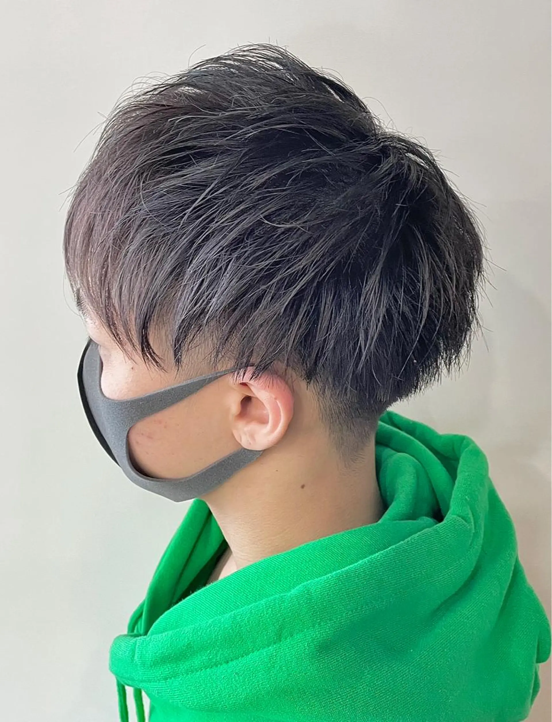 ショート カラー メンズ メンズブリーチ ブリーチ カット ヘアカラー FLAGS YAMATOのヘアスタイル