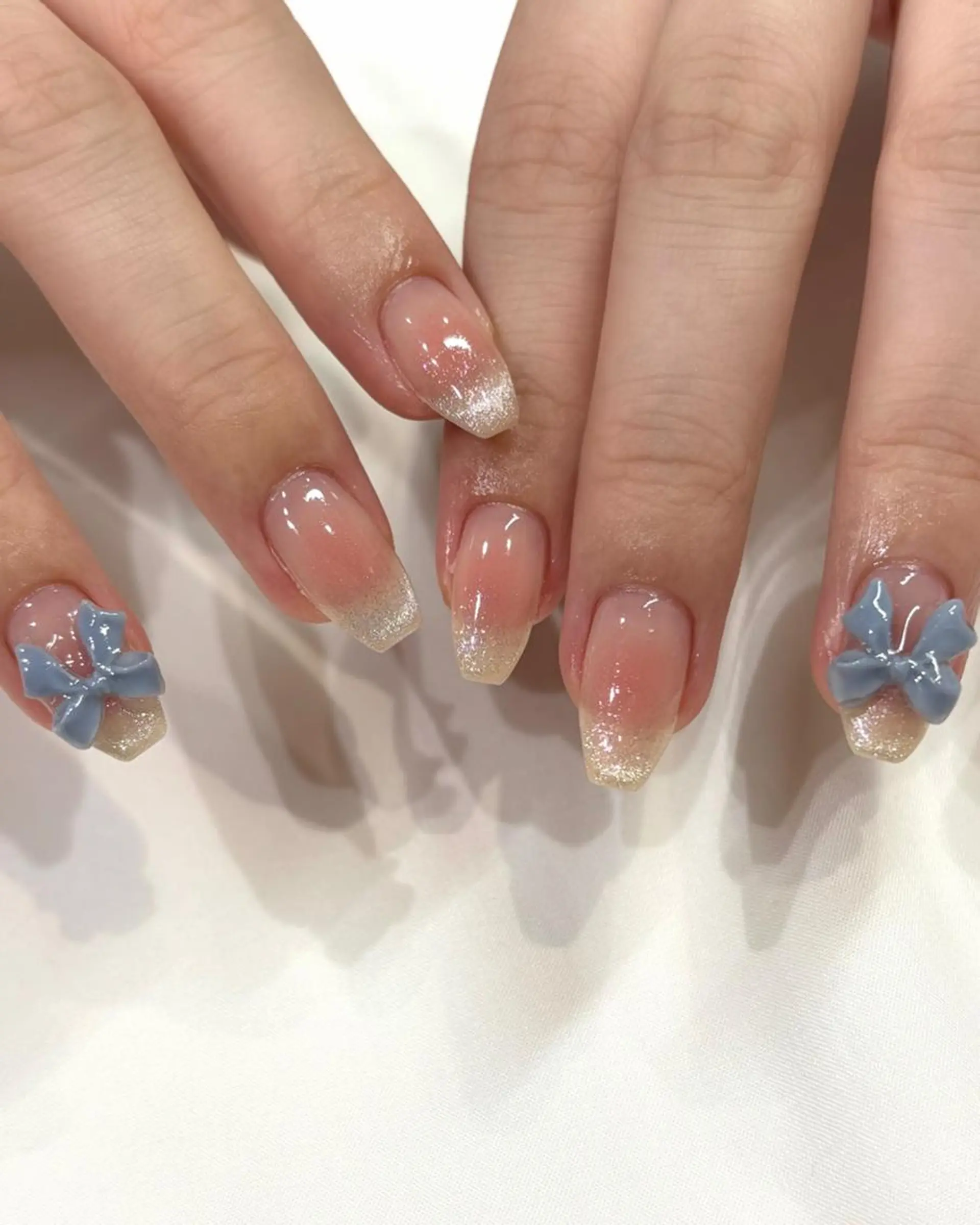 ネイル 新宿代々木/韓国系 ワンホン/aya🫧のネイルデザイン