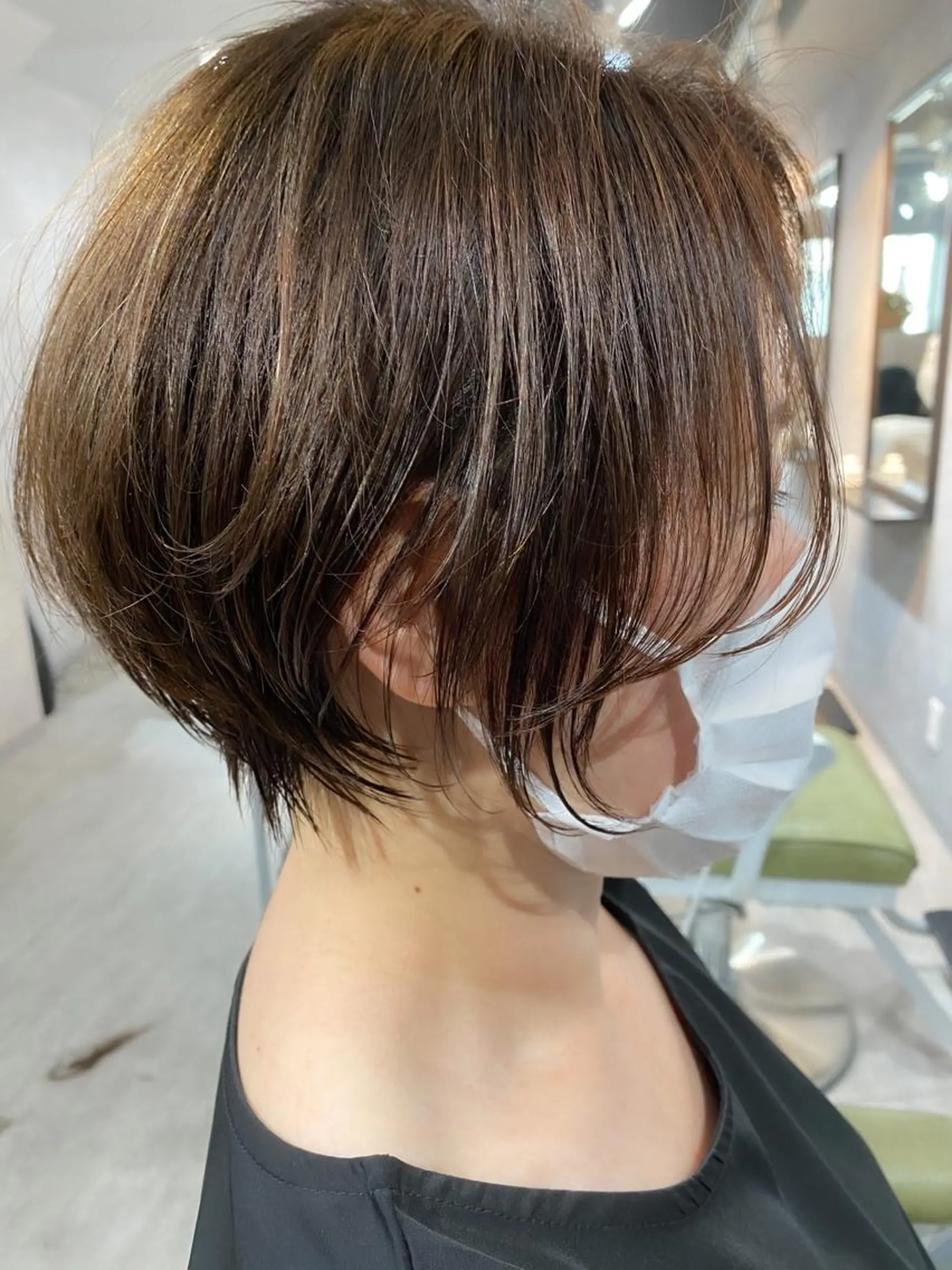 ショート カラー カット ヘアカラー トリートメント lmu by if所属・久保 亮太のヘアスタイル