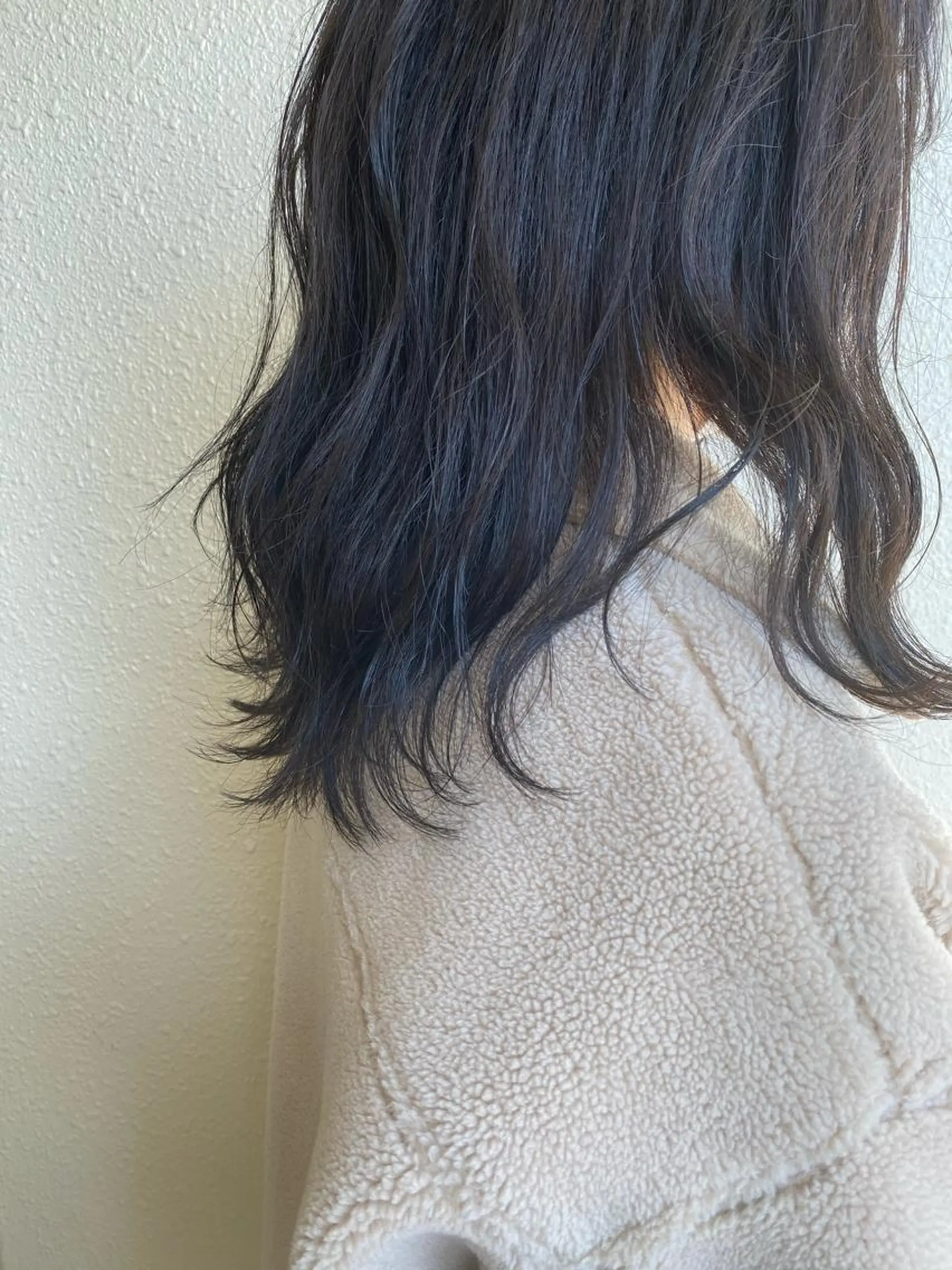 セミロング カラー 透明感カラー カット ヘアカラー すぎもと さき⚡️ 朝ラク・*パーマのヘアスタイル