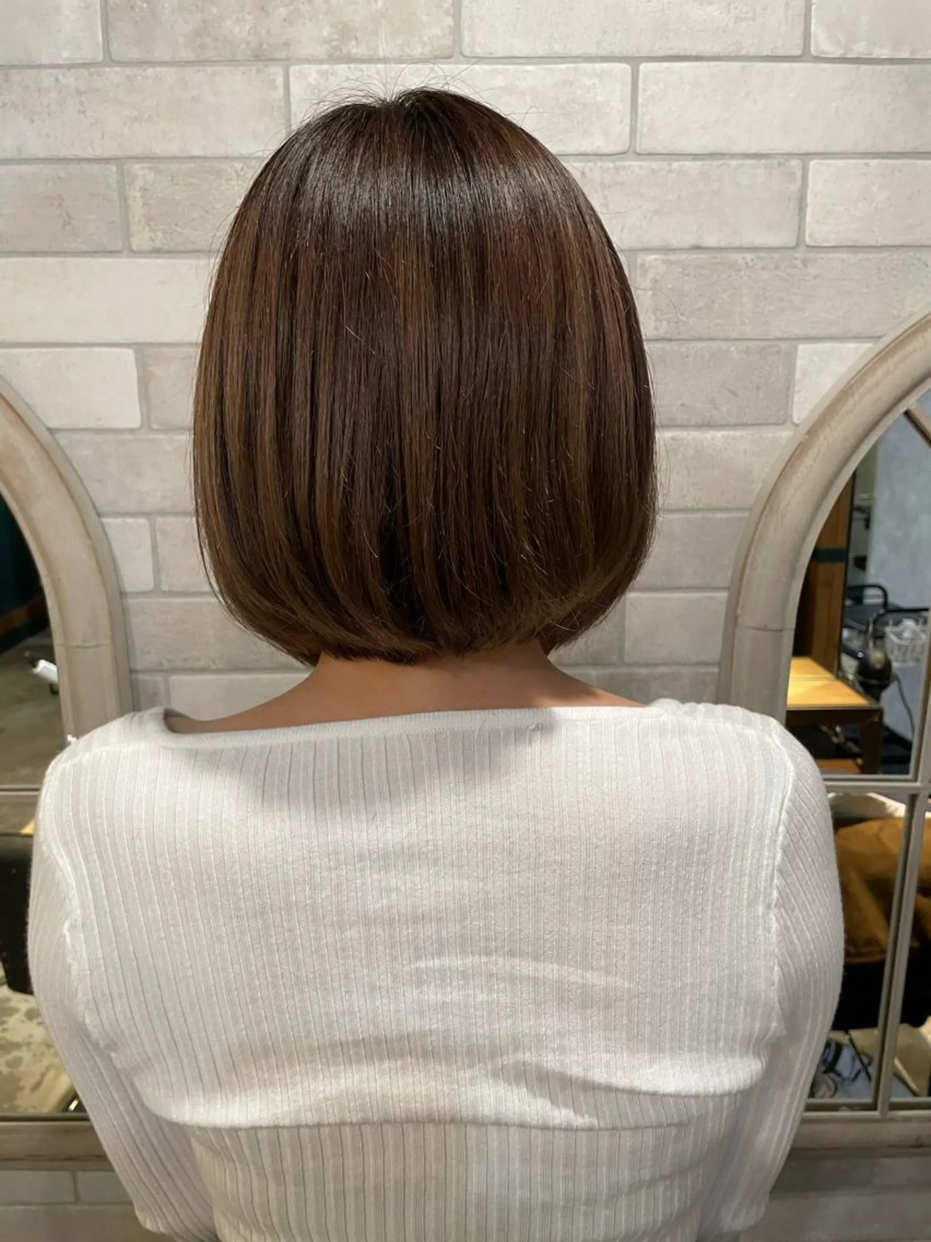 ミディアム カラー リベルテ所属・♦️髪質改善韓国レイ ヤー♦️副店長のヘアスタイル