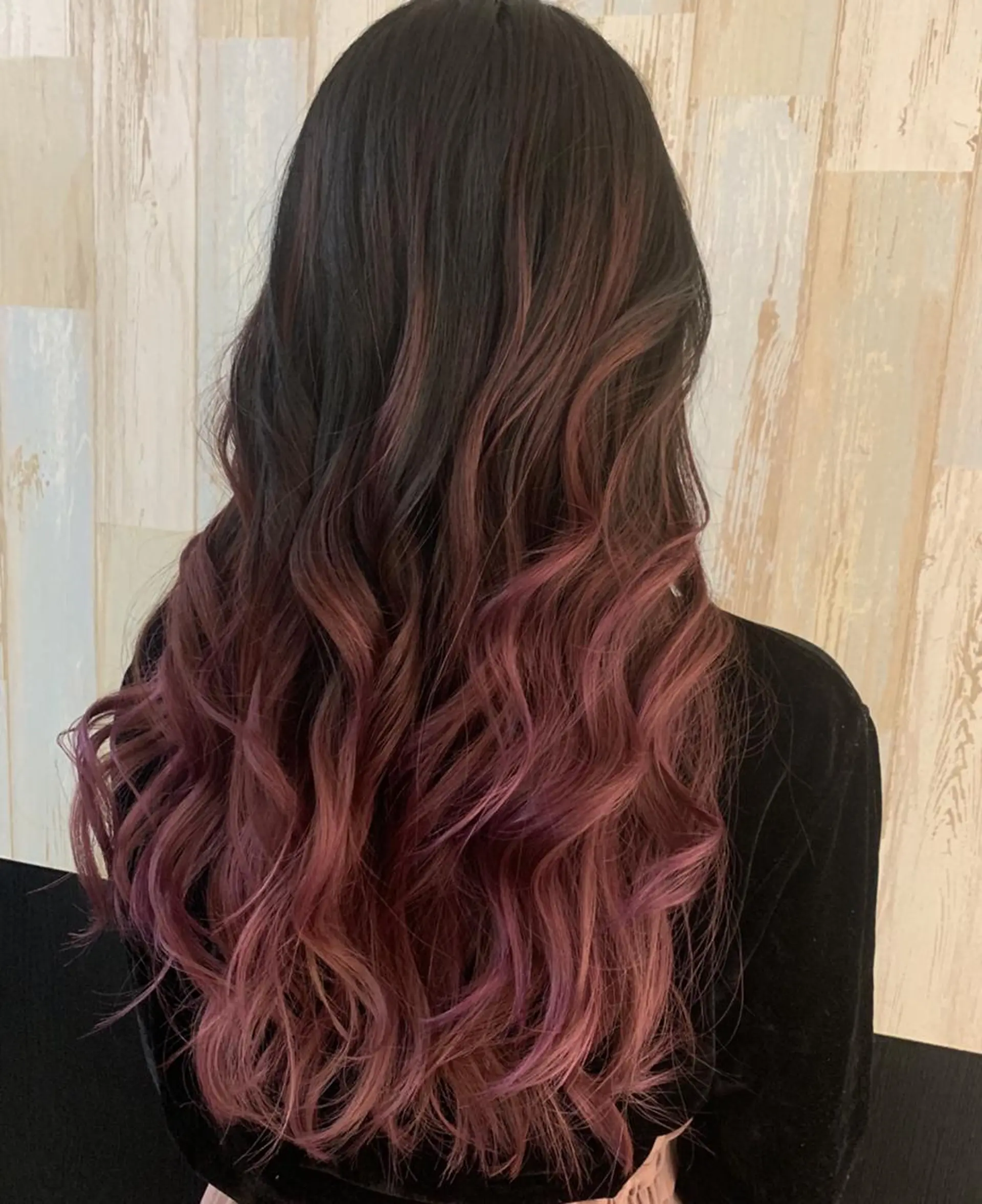 ロング レイヤーカット EARTH稲毛店所属・片山 果美のヘアスタイル