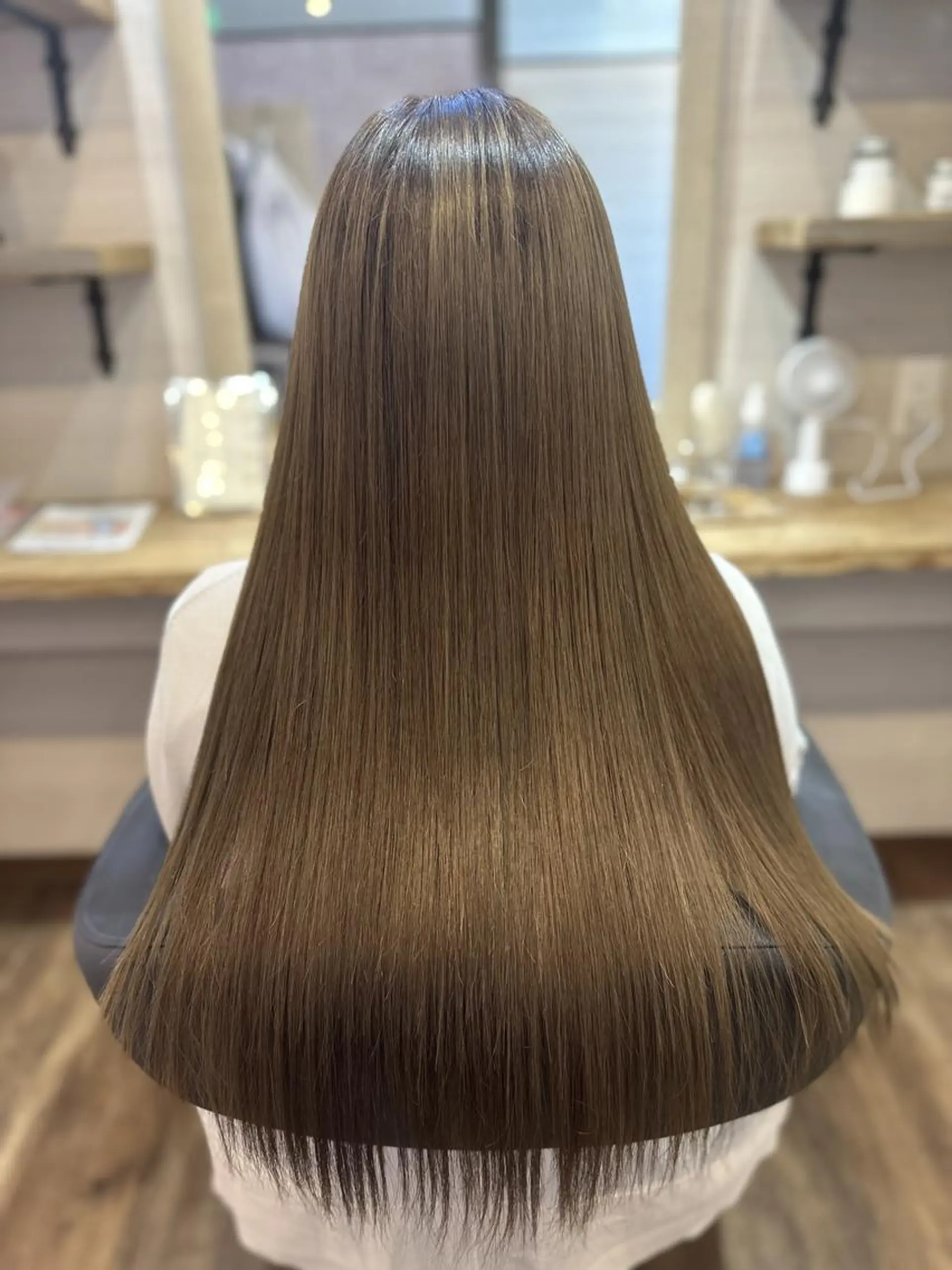 カラー ロング 個室型美容室san 都賀店のヘアスタイル