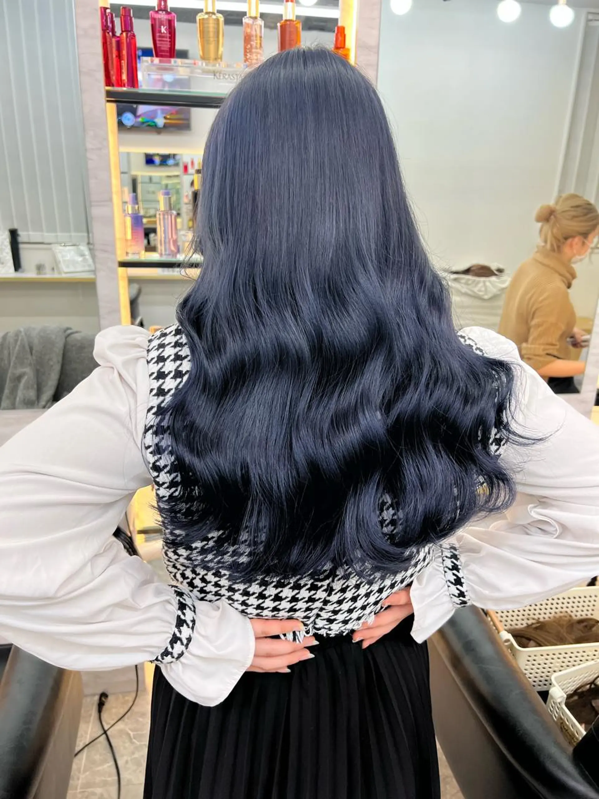 ロング 韓国風ヘア ヘアカラー サロウィン千葉所属・サロウィン千葉店 Toshikiのヘアスタイル