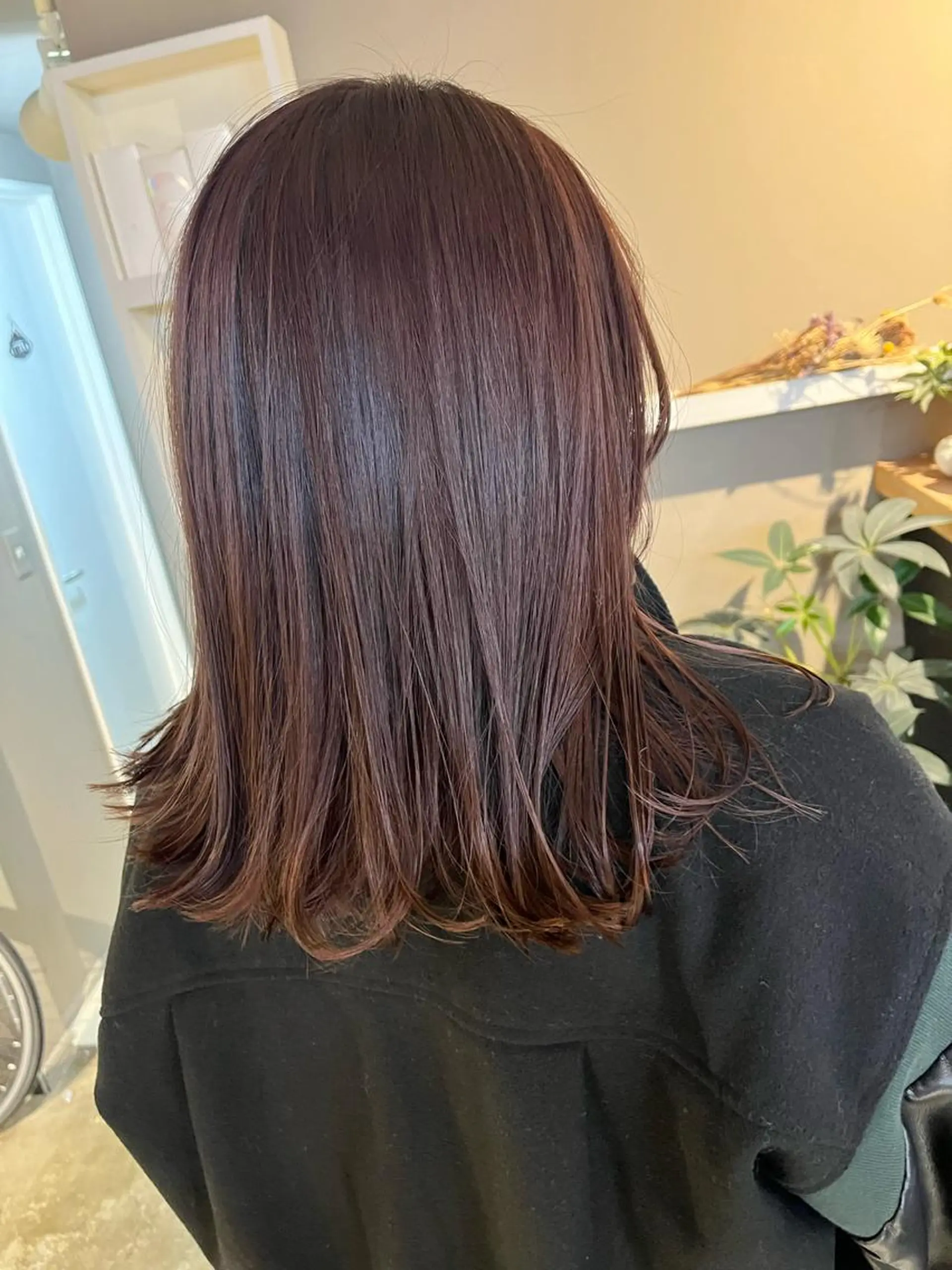 ミディアム カラー ヘアアレンジ キッズ ネイル マツエク・マツパ アイブロウ ブラウンカラー ピンクカラー ピンクブラウン カラーマツエク ブラウン GO TODAY SHAiRE SALON所属・透明感カラー🤎 ゆりのヘアスタイル