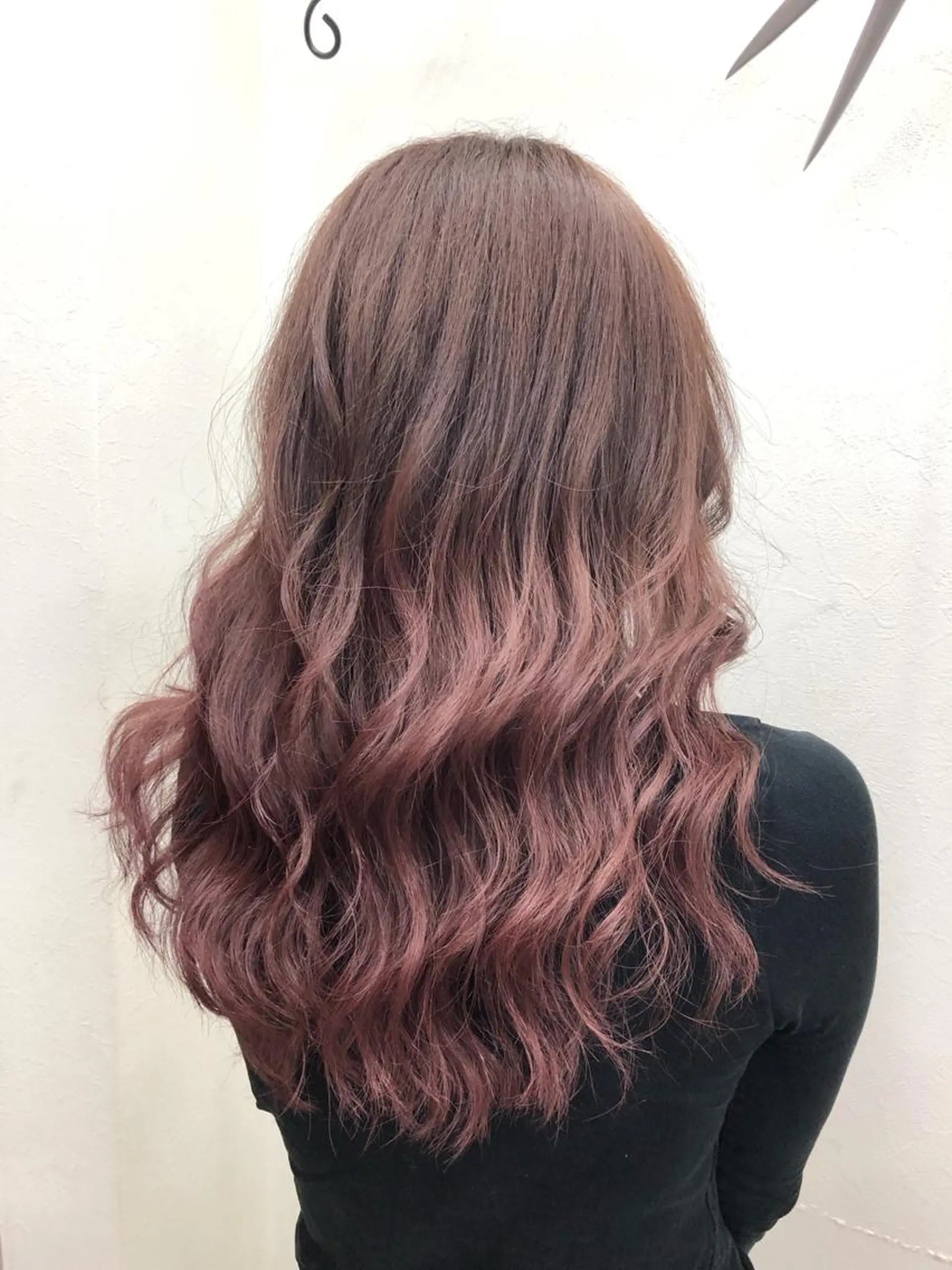 セミロング カラー ヘアアレンジ ベージュカラー ブラウンカラー グラデーションカラー ピンクカラー ピンクベージュ KEISUKE/カラ ー🐶シールエクステのヘアスタイル