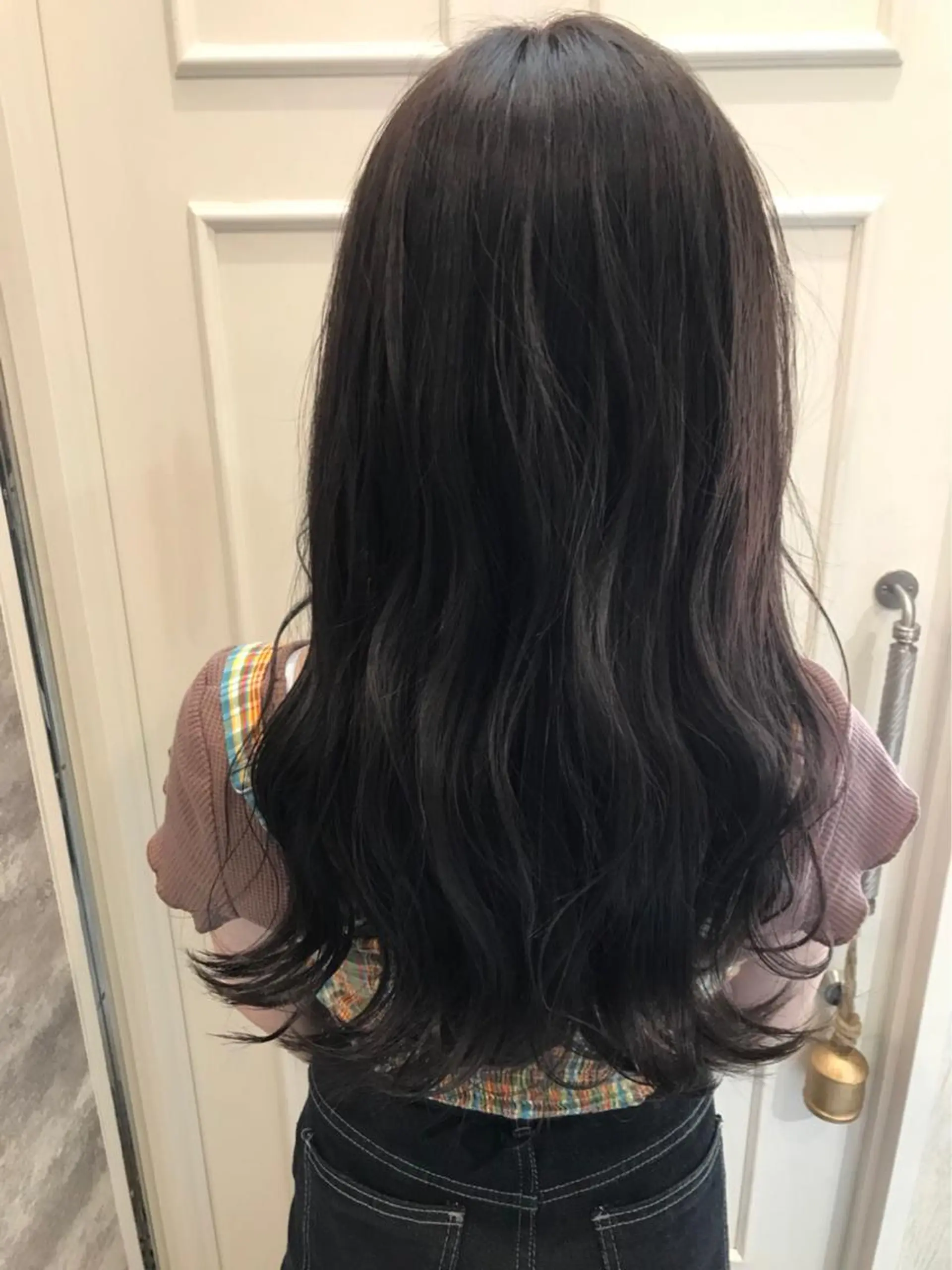セミロング カラー ベージュカラー 💈Blanco💈 カラー&ケア🌈のヘアスタイル