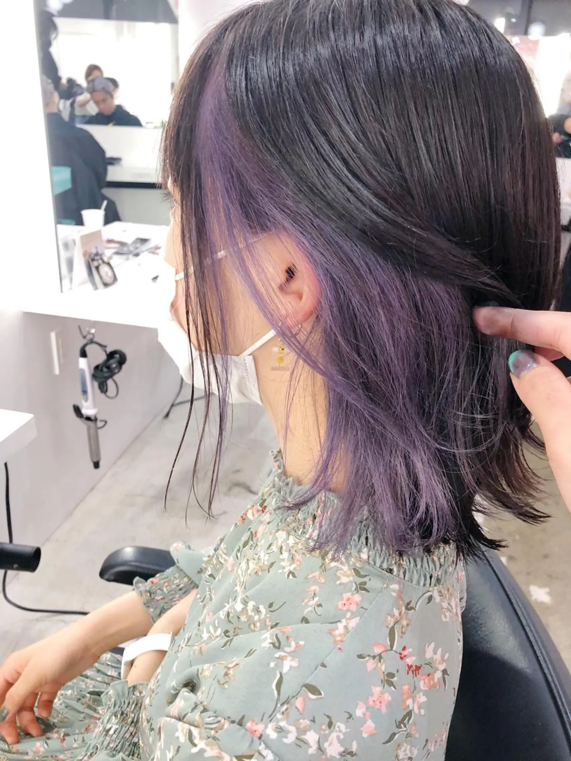 ショート カラー ヘアアレンジ GRAND OMOTESANDOのヘアスタイル