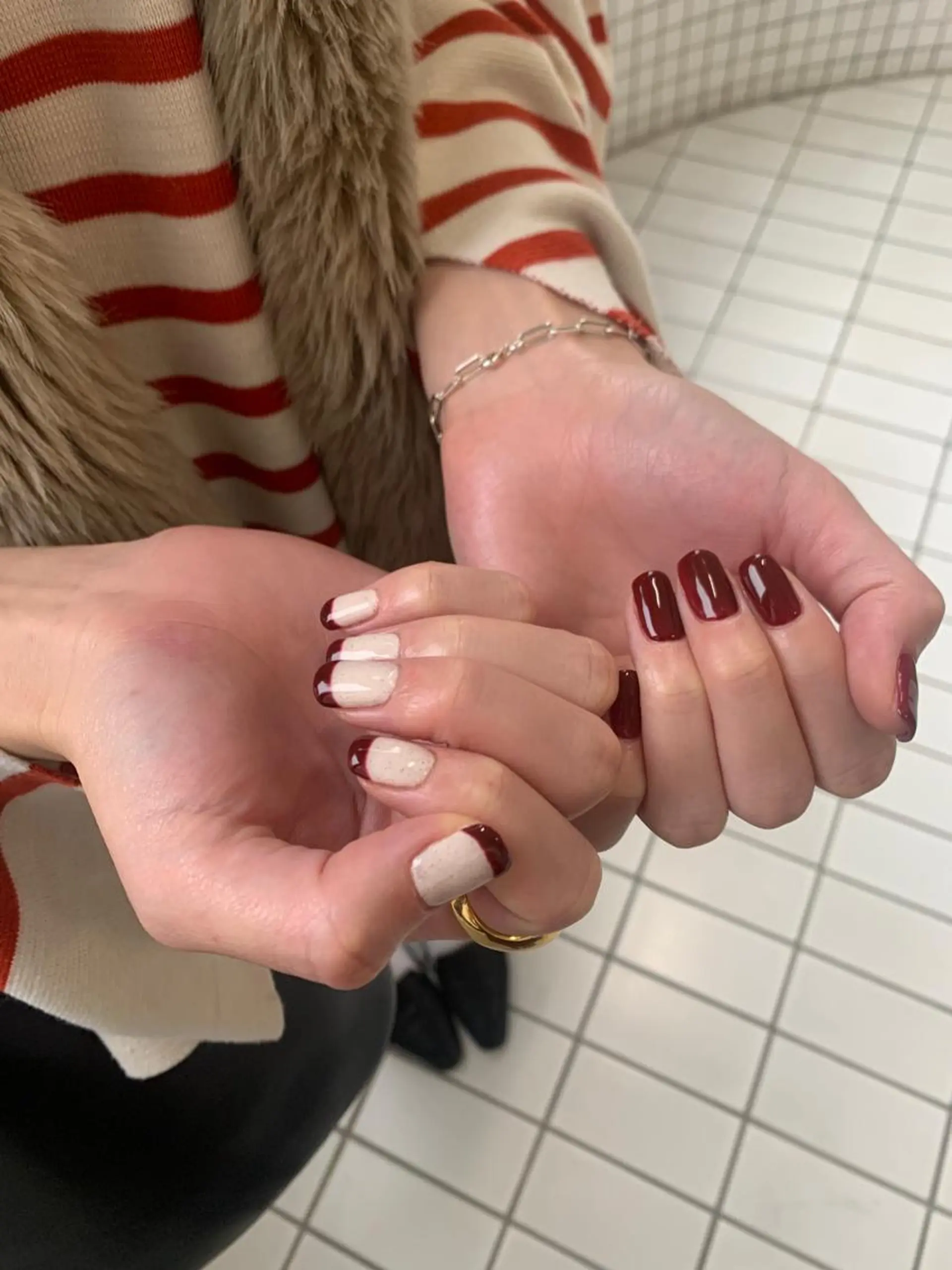 ネイル フレンチネイル ジェルネイル ワンカラーネイル ハンドネイル N.barber / koderaのネイルデザイン