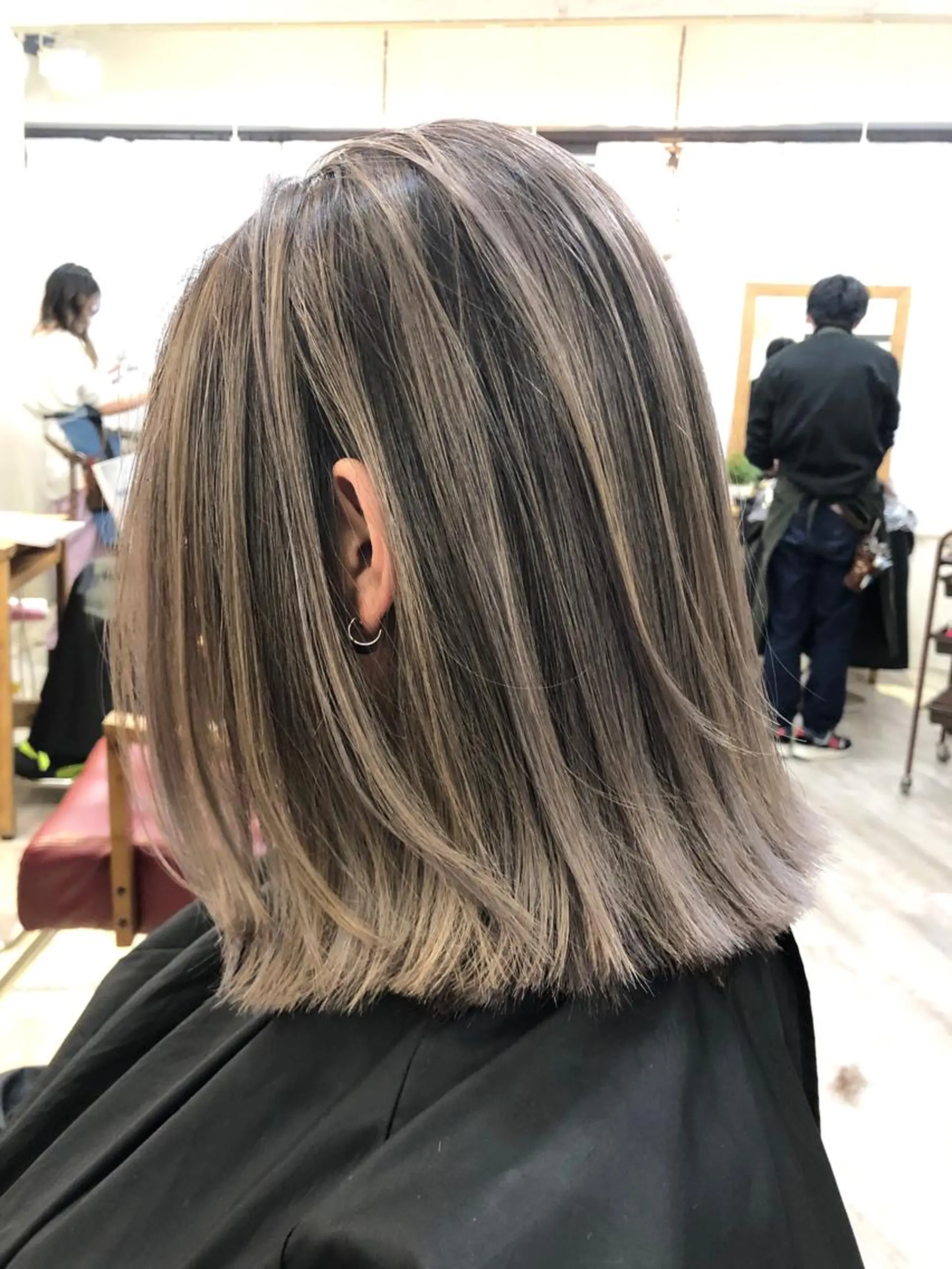 カラー ショートヘア✨ 高橋大河のヘアスタイル