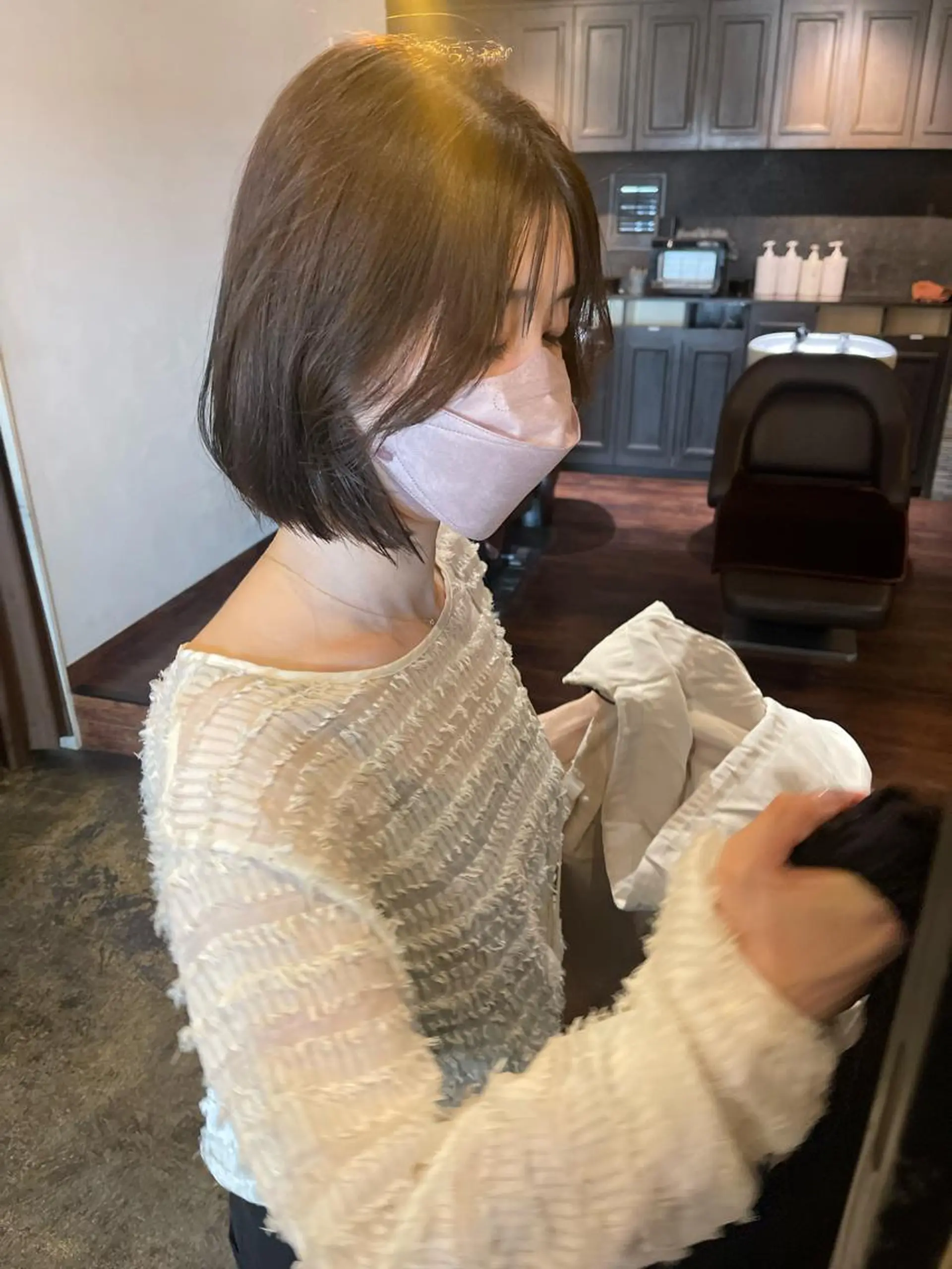 ショート ヘアカラー トリートメント 韓国 / 中国ヘア 🦋Noniのヘアスタイル