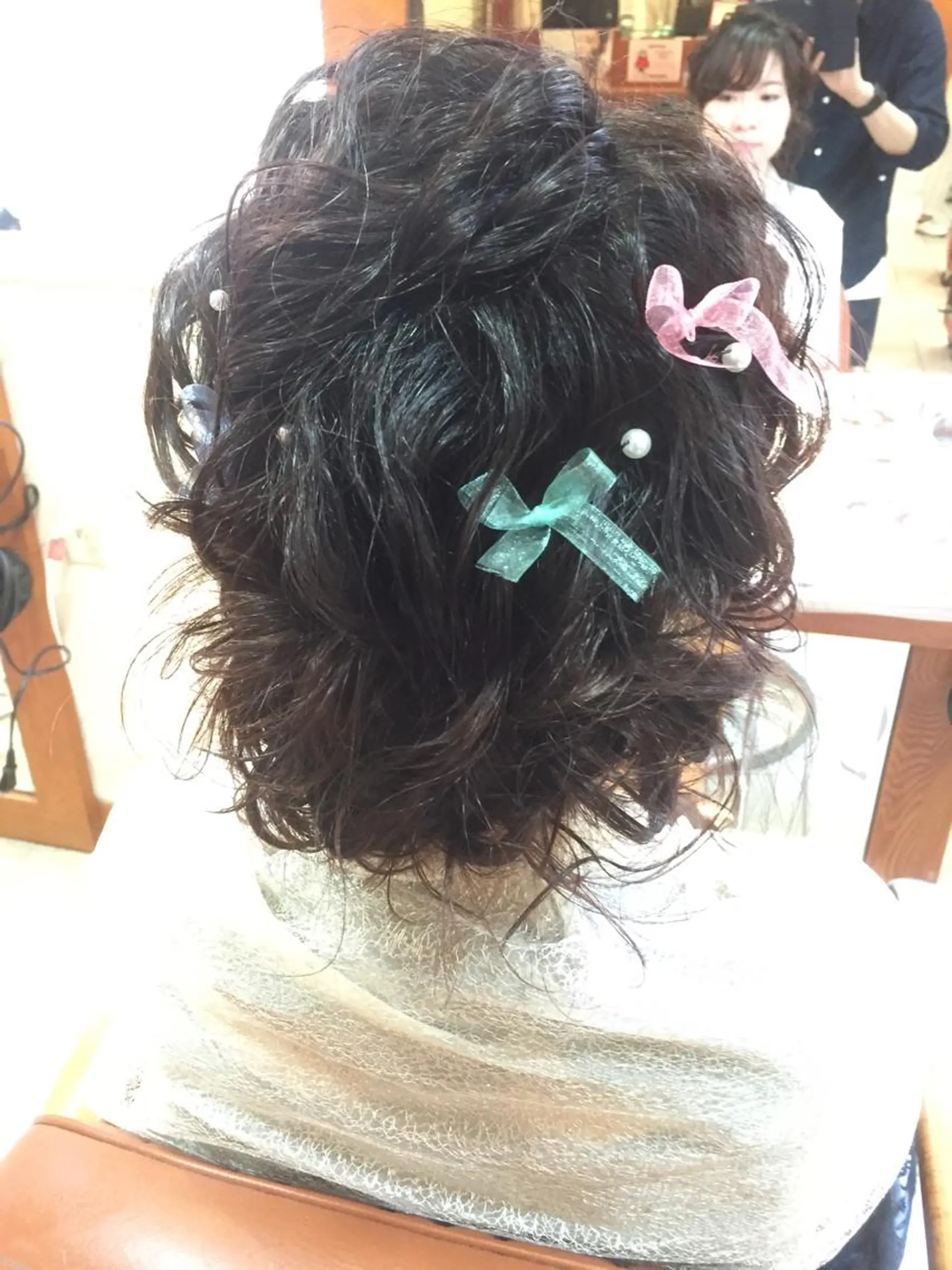 ロング カラー パーマ ヘアアレンジ 可愛いを作る神 ナオヒロのヘアスタイル